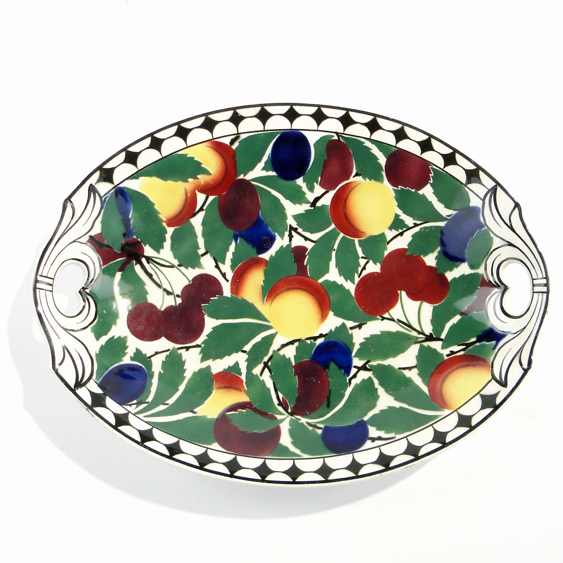 Ceramic Fruit Platter, white, Villeroy & Boch, Germany, 19th century - 362264