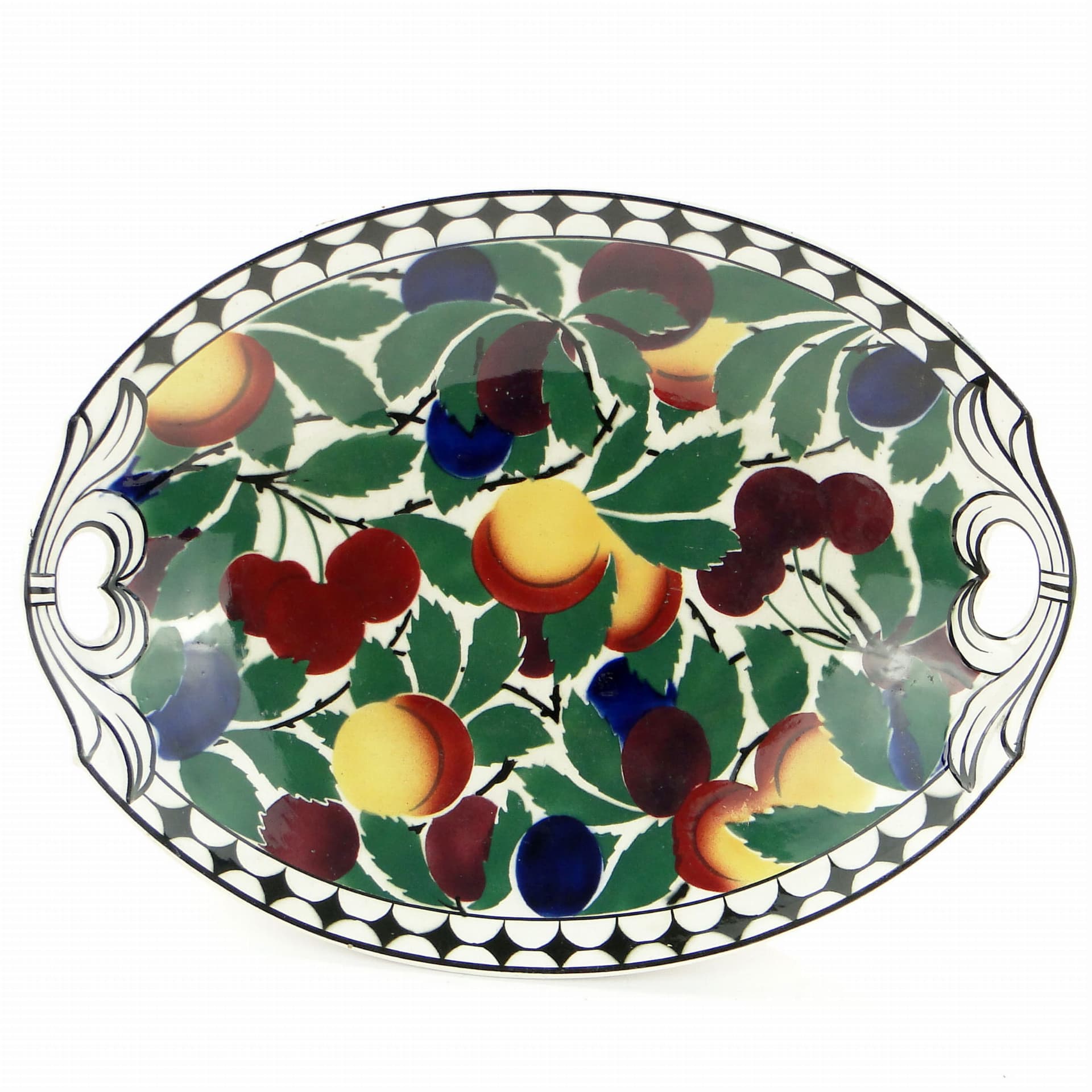 Ceramic Fruit Platter, white, Villeroy & Boch, Germany, 19th century - 362270