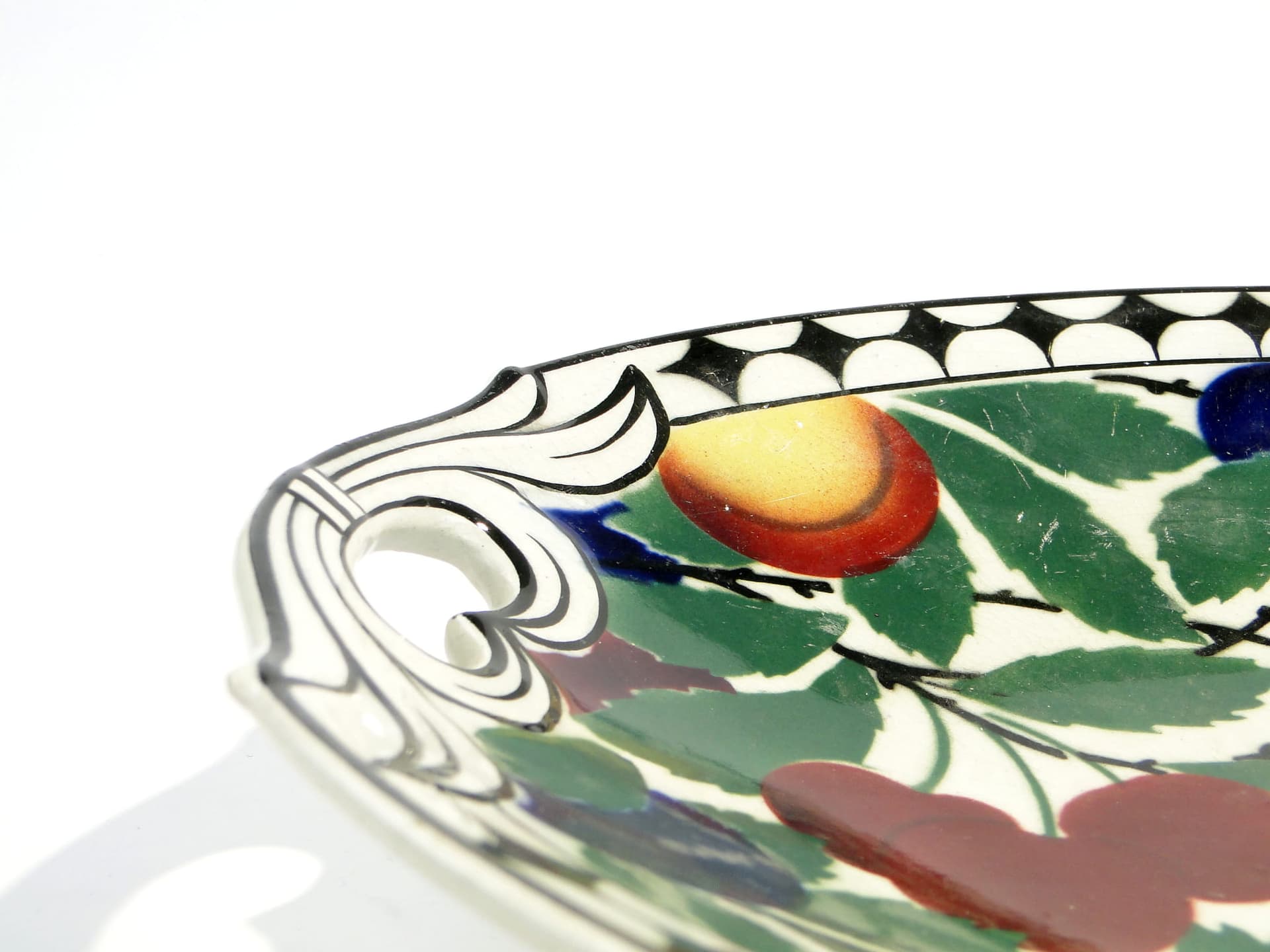 Ceramic Fruit Platter, white, Villeroy & Boch, Germany, 19th century - 362271