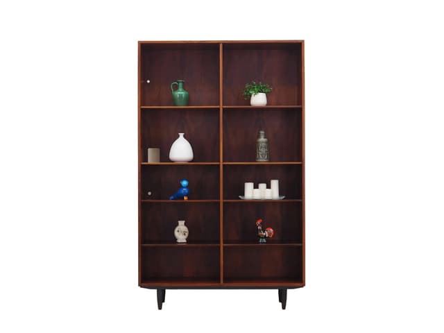 Regał nr 12, palisander brązowy, Omann Jun, Dania, lata 70. - WYMIARY