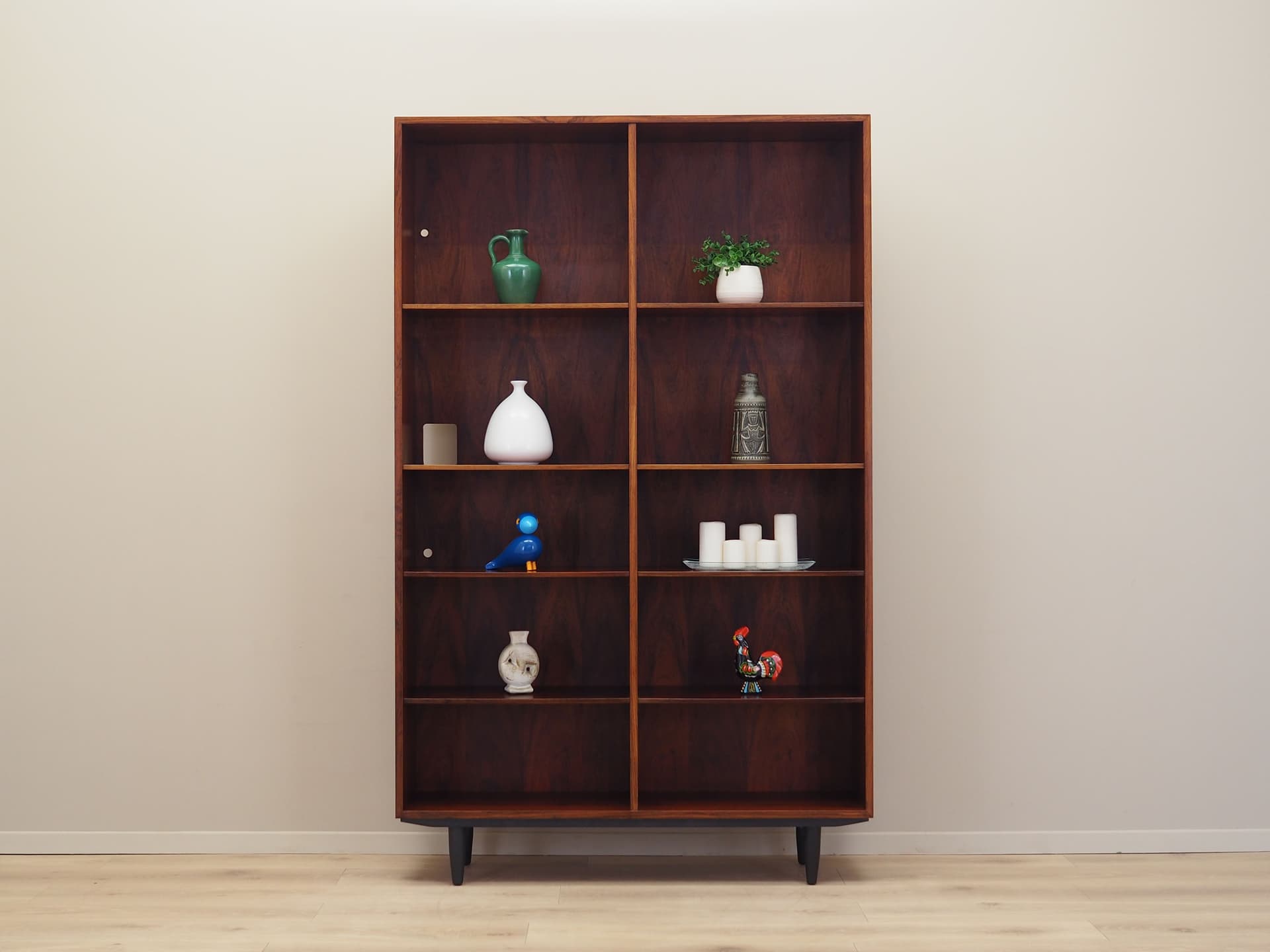 Regał nr 12, palisander brązowy, Omann Jun, Dania, lata 70. - 66195