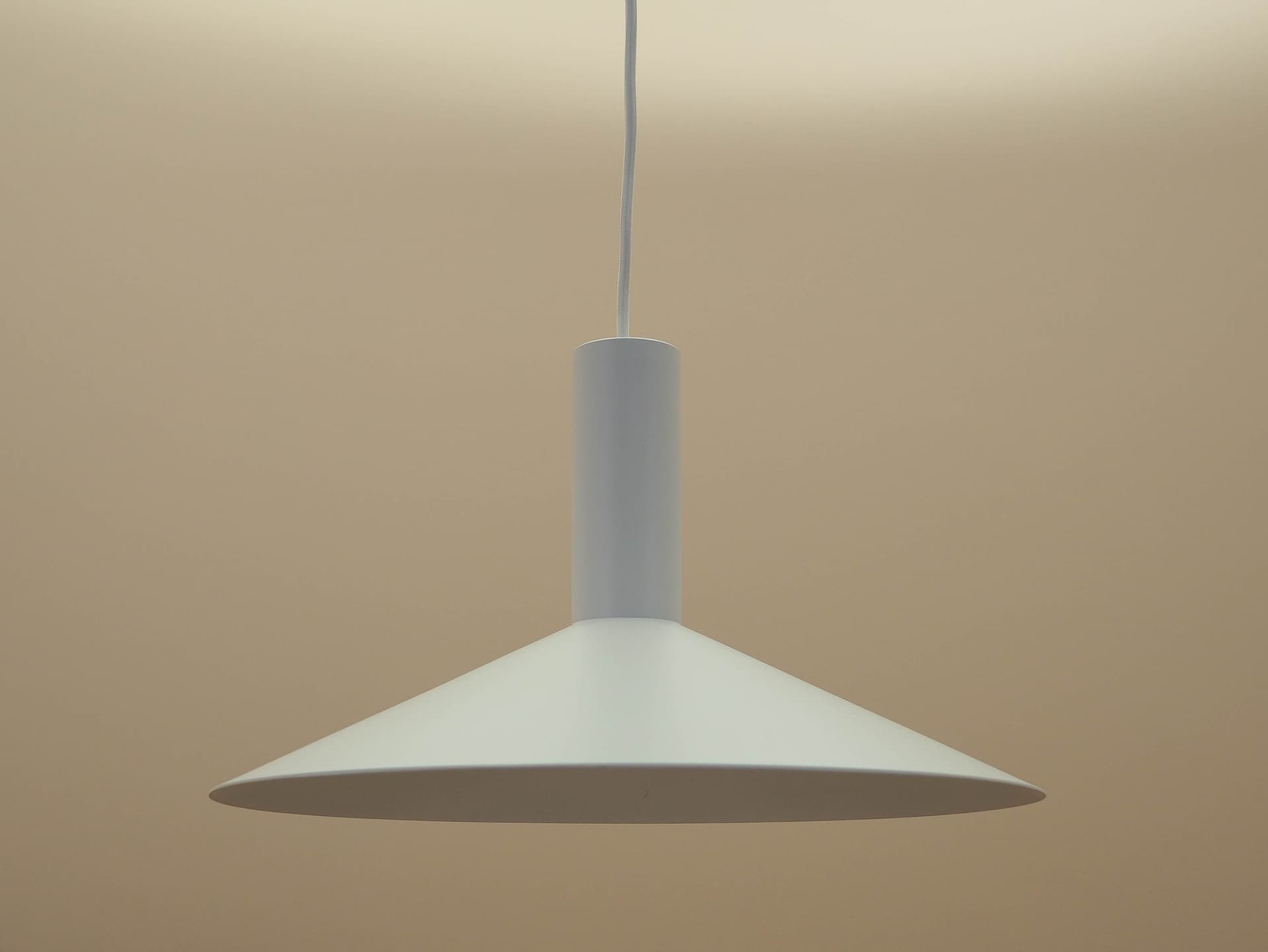 Pendant Lamp, white metal, Denmark - 362702