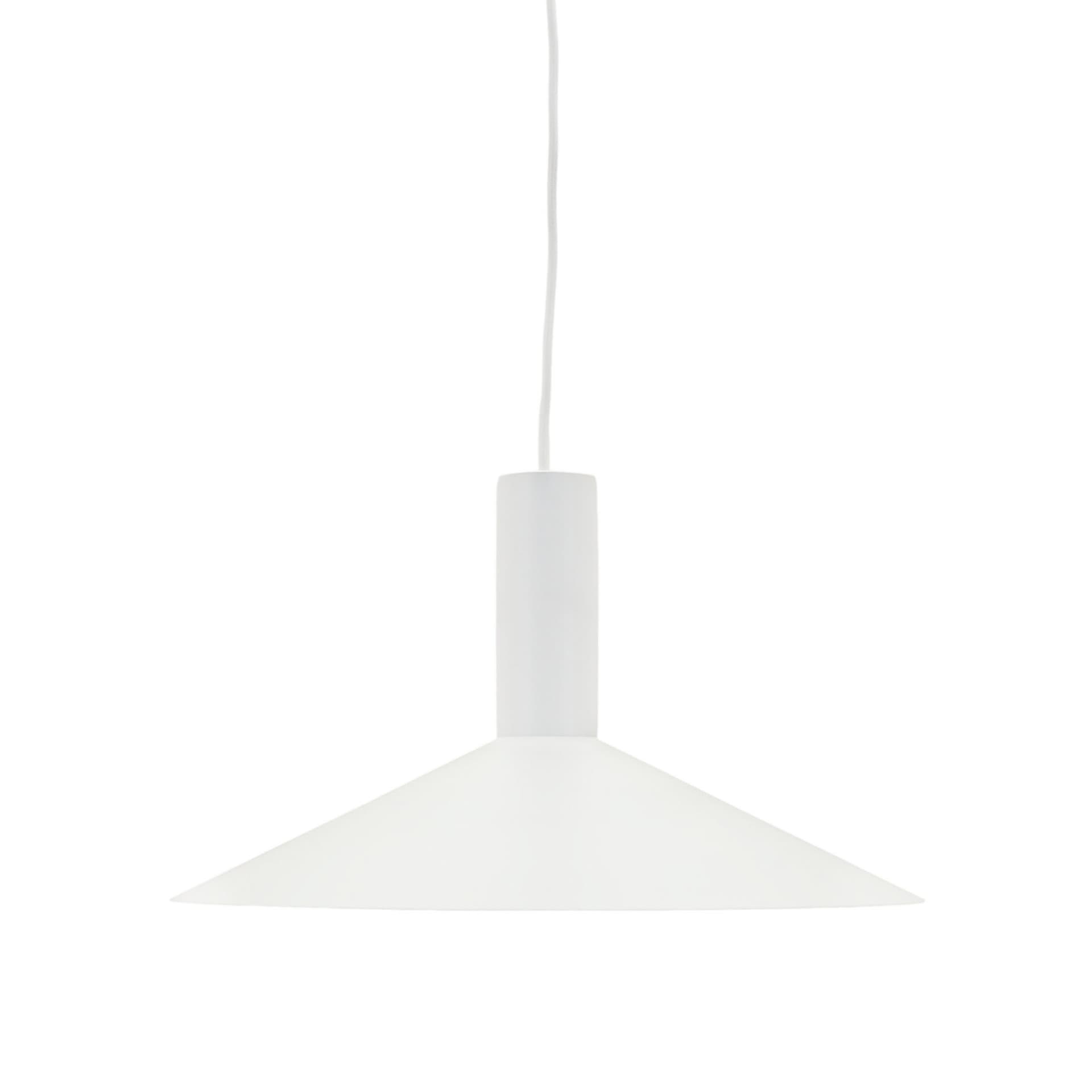 Pendant Lamp, white metal, Denmark