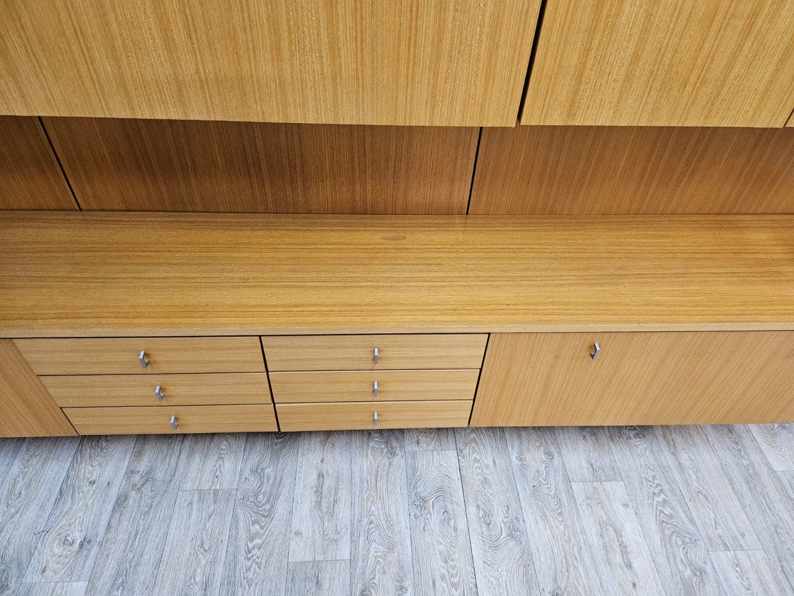 Shelving unit Butler, brown teak, Germany, 1970s - 363047