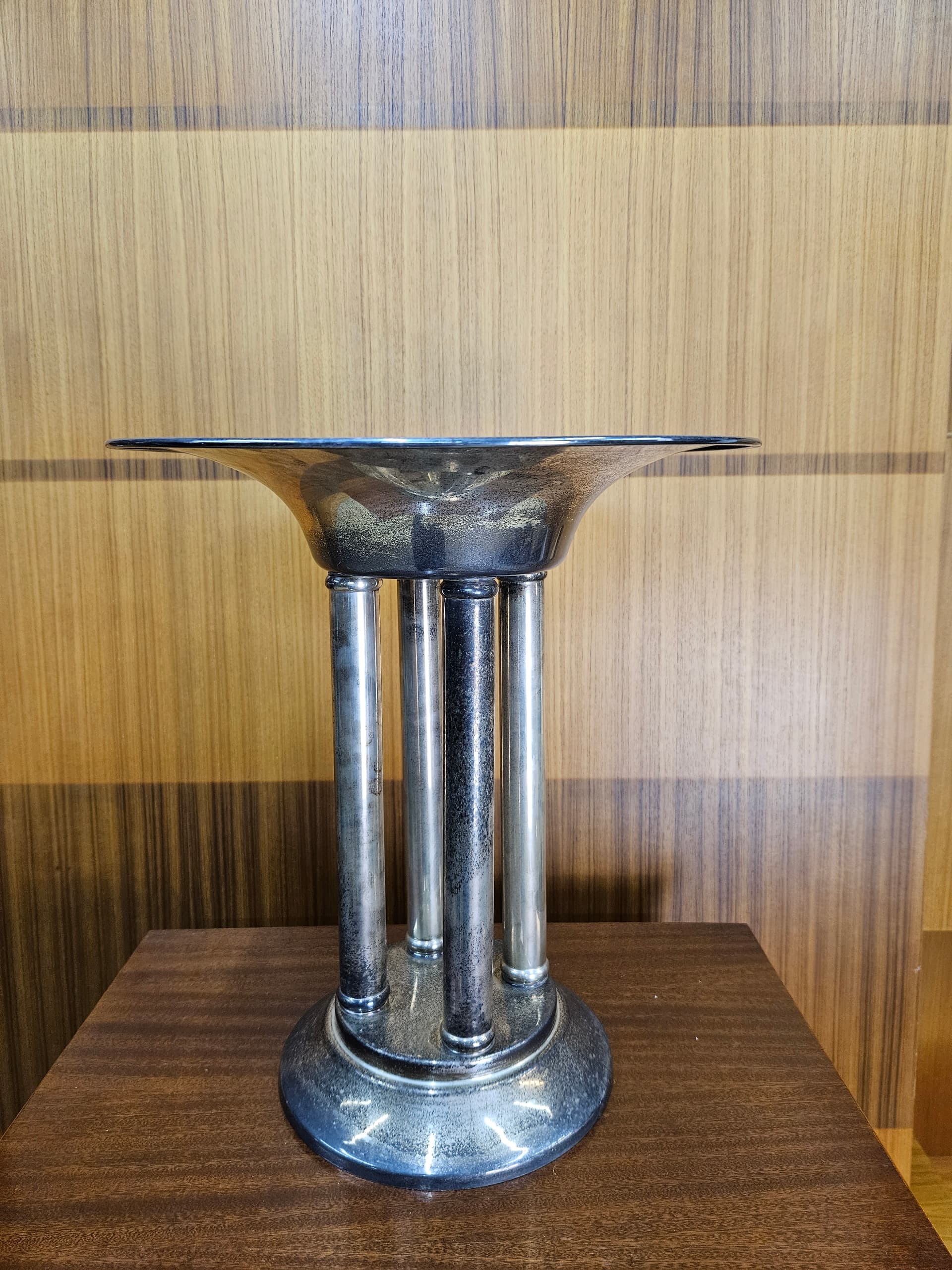 Centerpiece Olymp, silver metal, H.R.W. Fink Silver, Germany, 1980s. - 363105