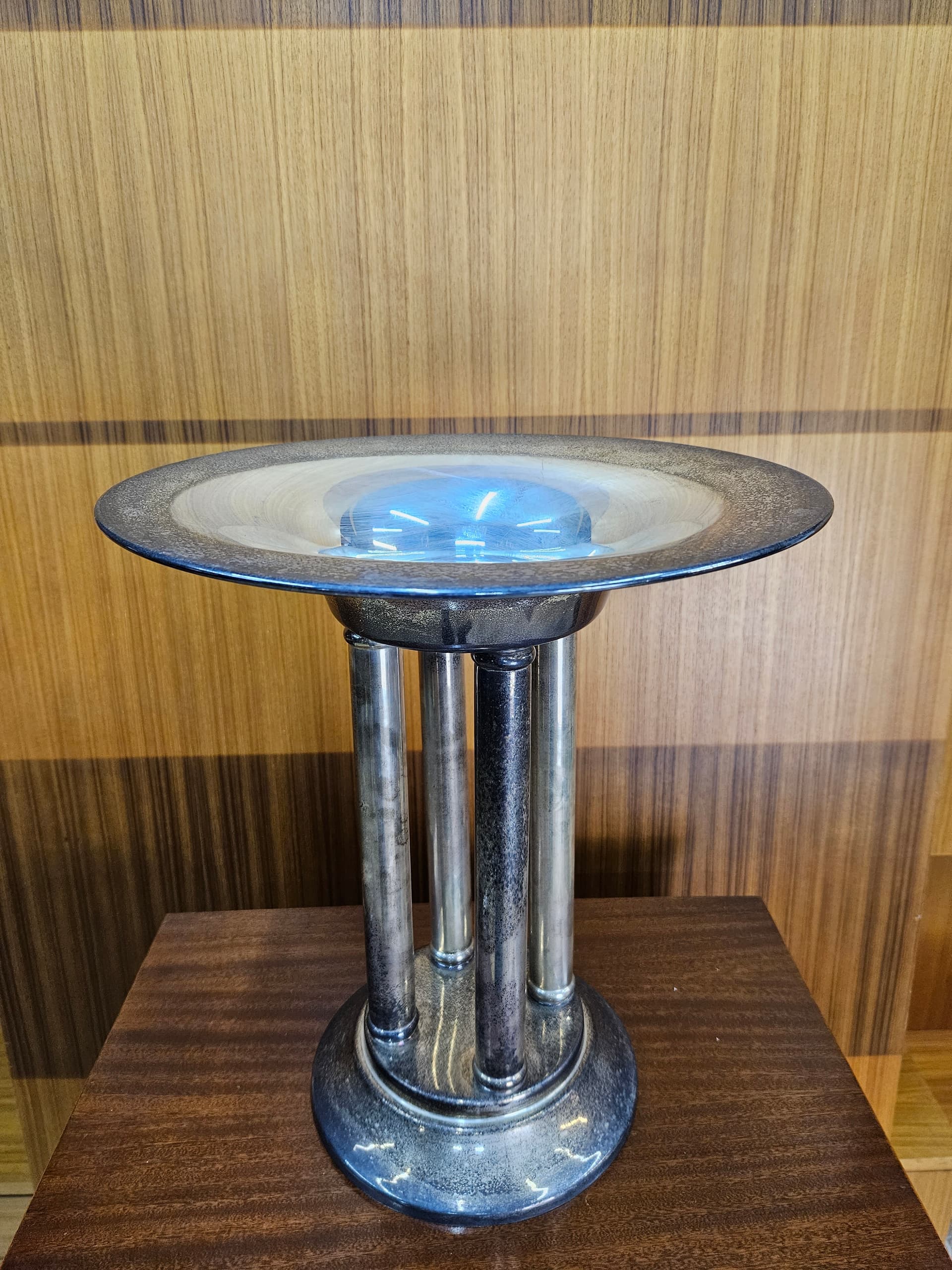 Centerpiece Olymp, silver metal, H.R.W. Fink Silver, Germany, 1980s. - 363099