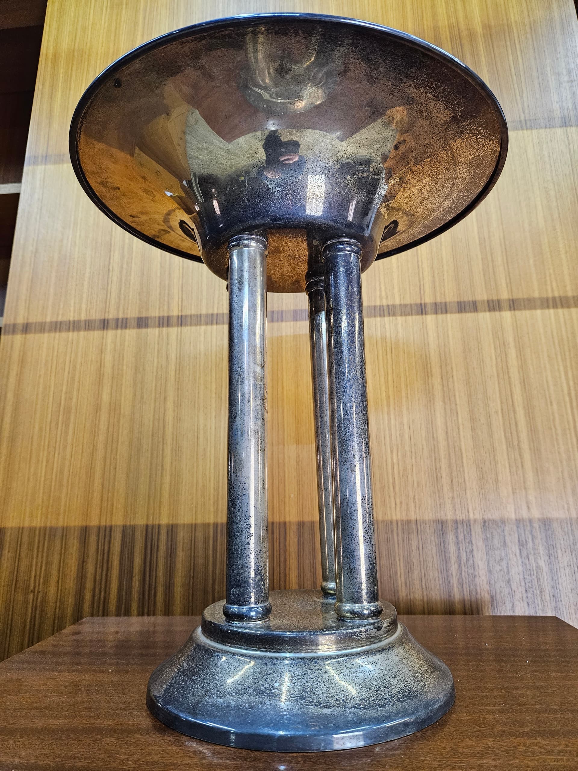 Centerpiece Olymp, silver metal, H.R.W. Fink Silver, Germany, 1980s. - 363097