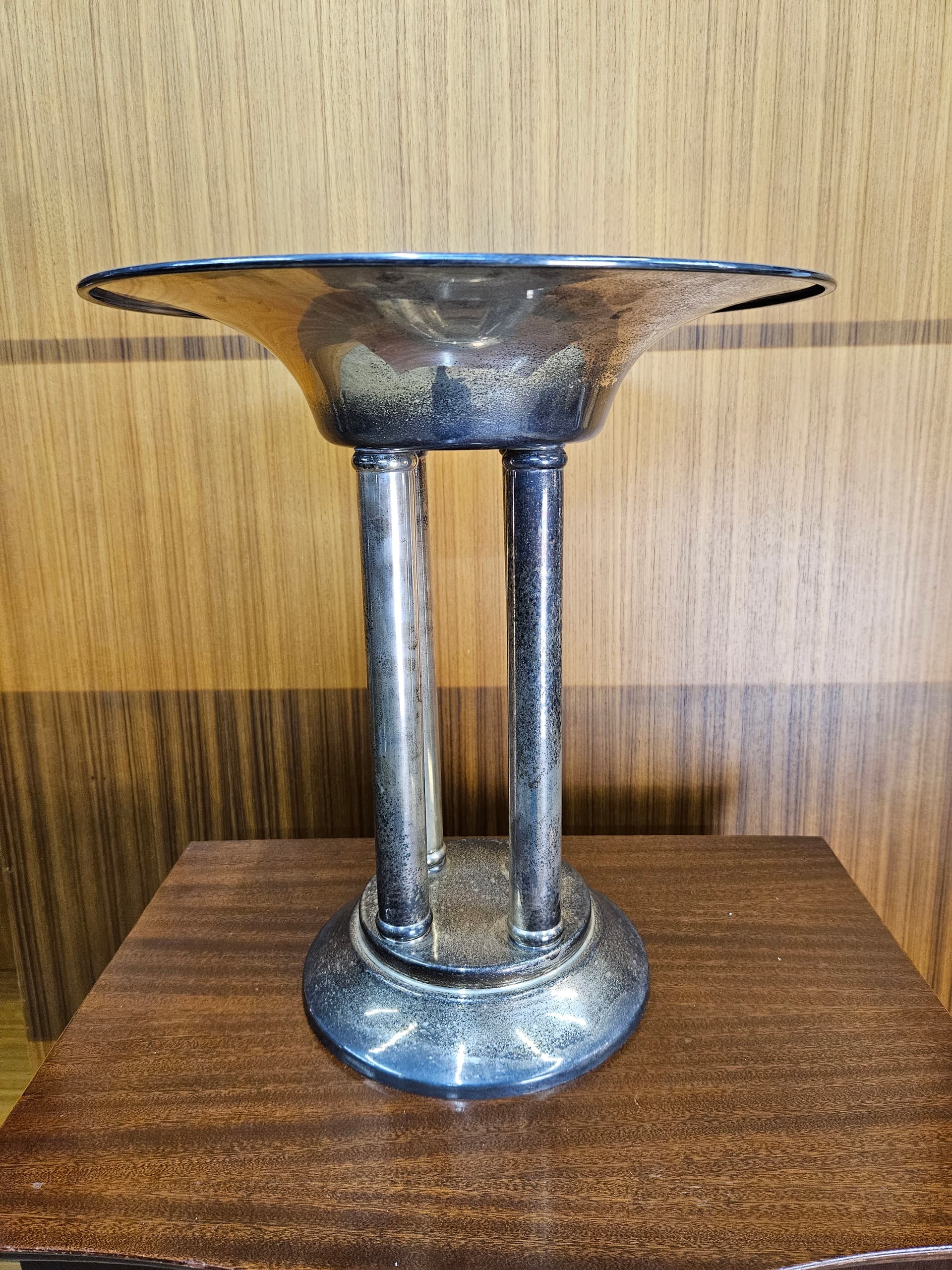 Centerpiece Olymp, silver metal, H.R.W. Fink Silver, Germany, 1980s. - 363101