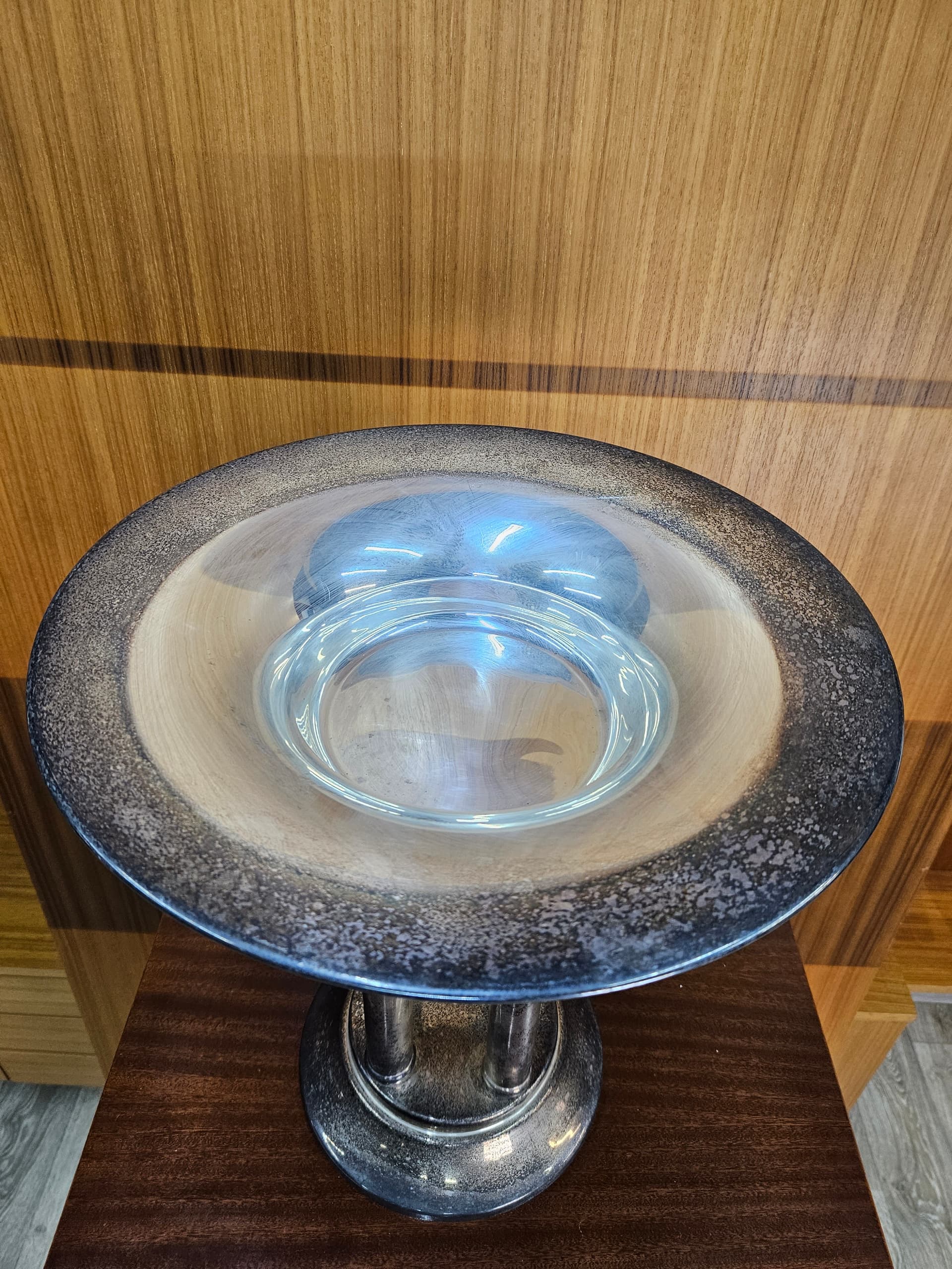 Centerpiece Olymp, silver metal, H.R.W. Fink Silver, Germany, 1980s. - 363098
