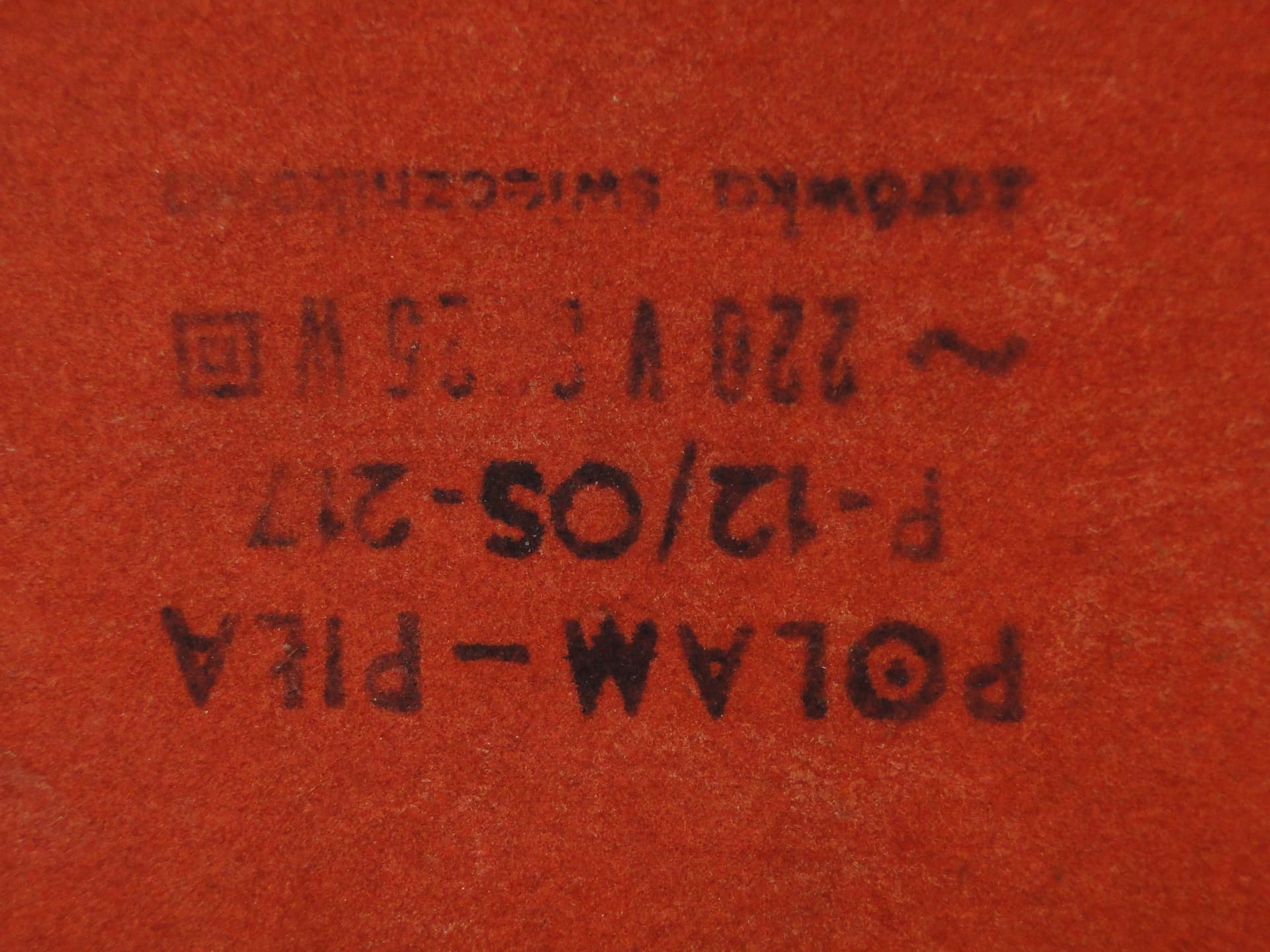 Lampa stołowa i kinkiet, ceramika brązowy, proj. A. Sadulski, Polam, Polska, lata 70. - 363146