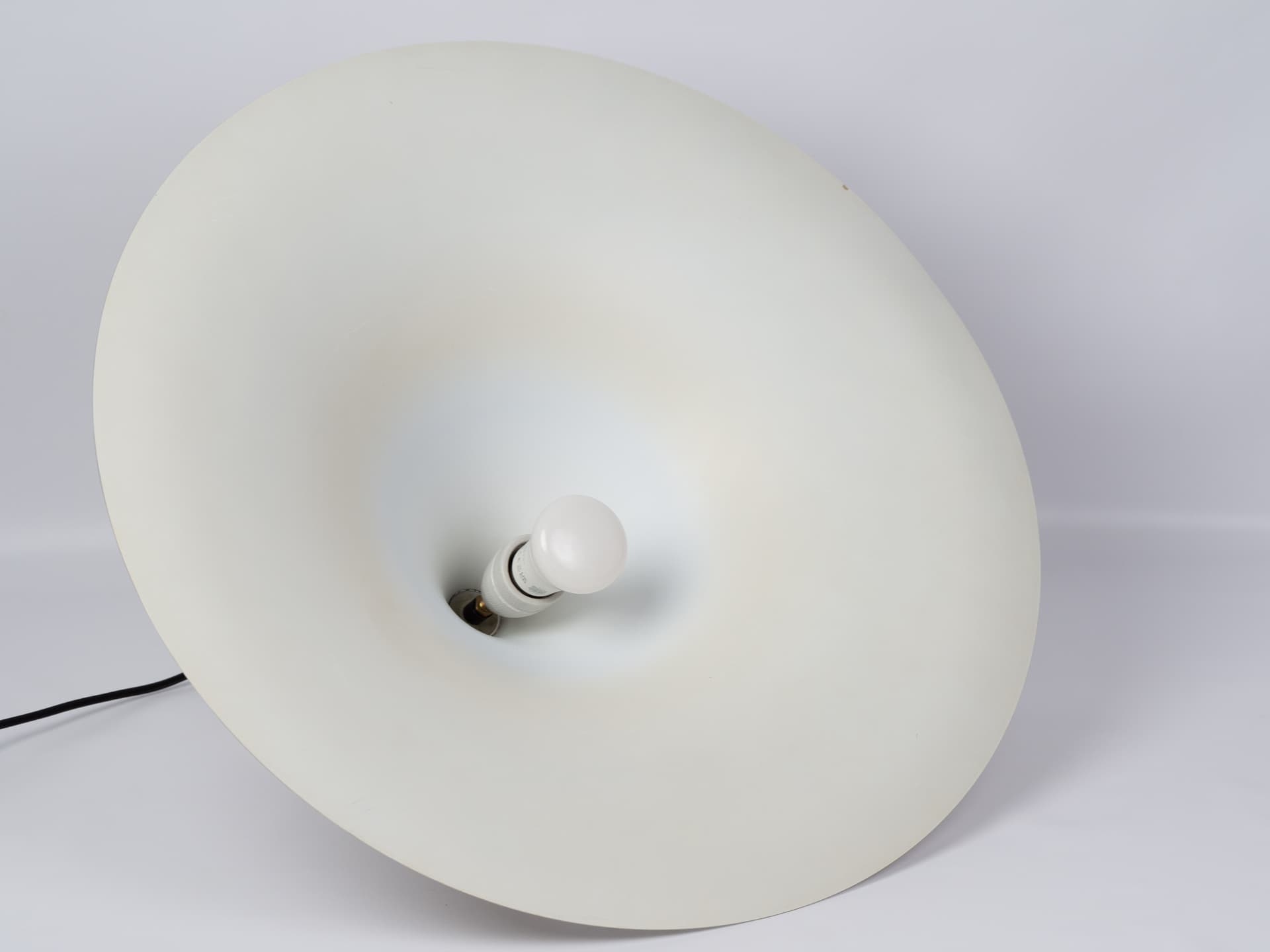 Pendant lamp Semi, gold aluminium, by C. Bonderup, T. Thorup, Fog & Mørup, Denmark, 1960s. - 363301