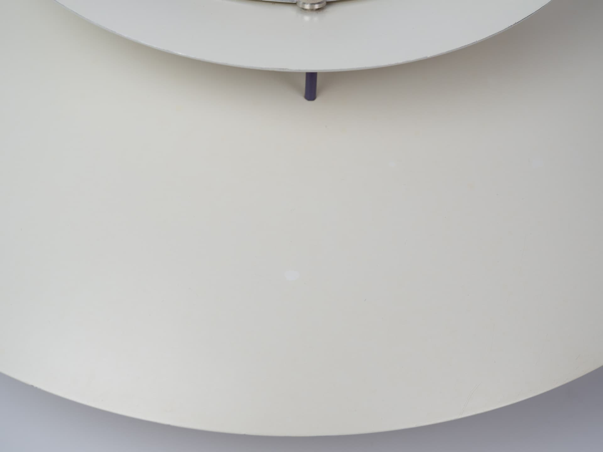 Pendant lamp PH 5, white, metal, by P. Henningsen, Louis Poulsen, Denmark, 1980s. - 363383