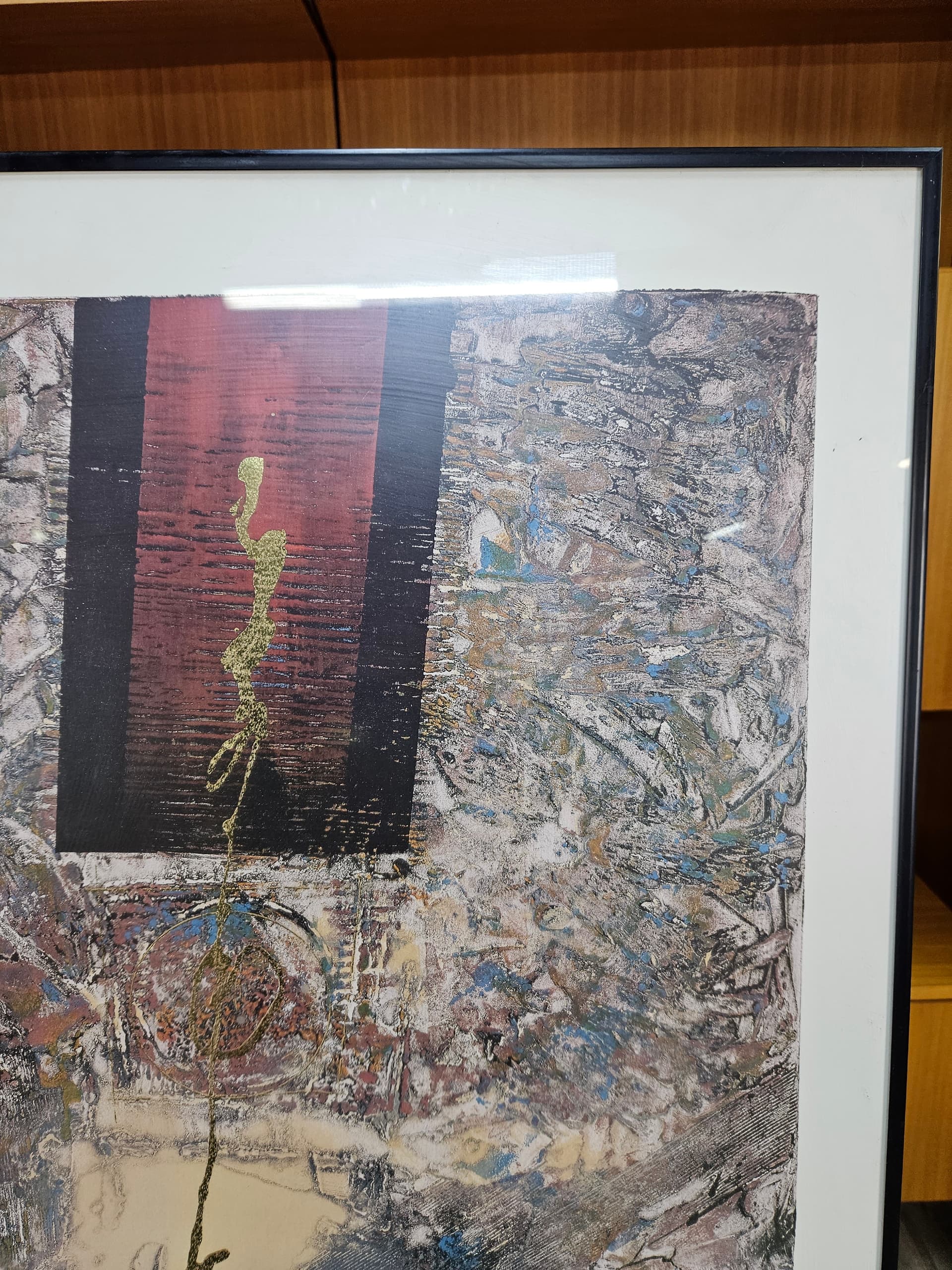 Fotografia artystyczna, abstrakcja 94x62,5 cm, aut. R. A. Devoe, Stany Zjednoczone, lata 80. - 363494