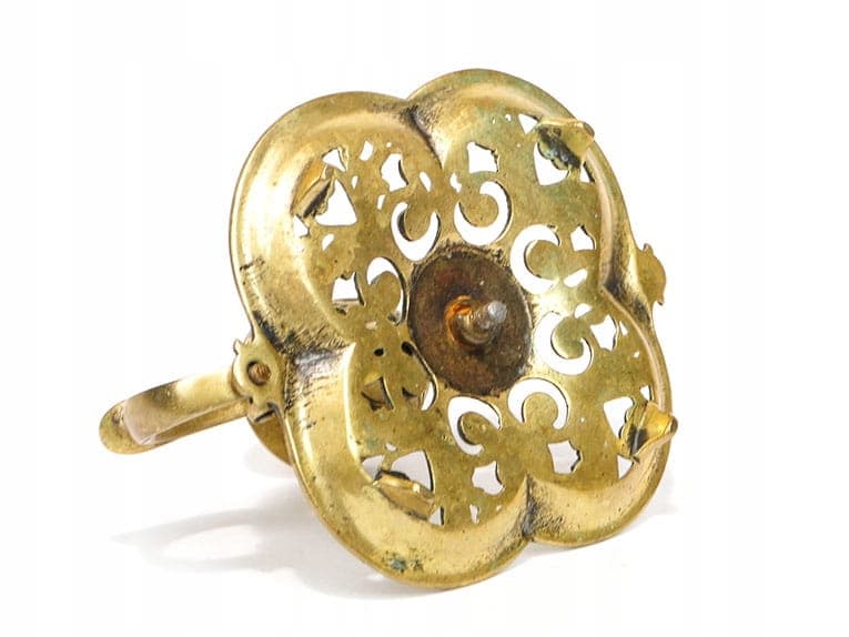 Chamberstick, gold, gilt brass, France, 19th century - 363637