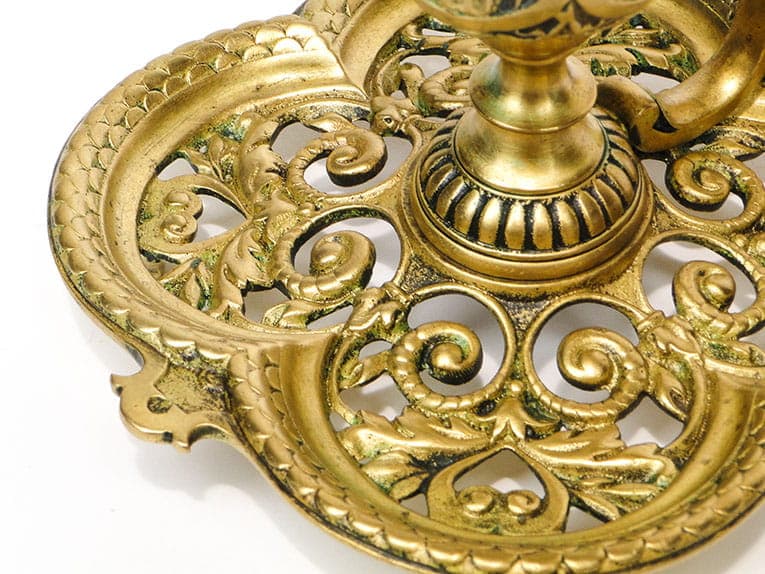 Chamberstick, gold, gilt brass, France, 19th century - 363636