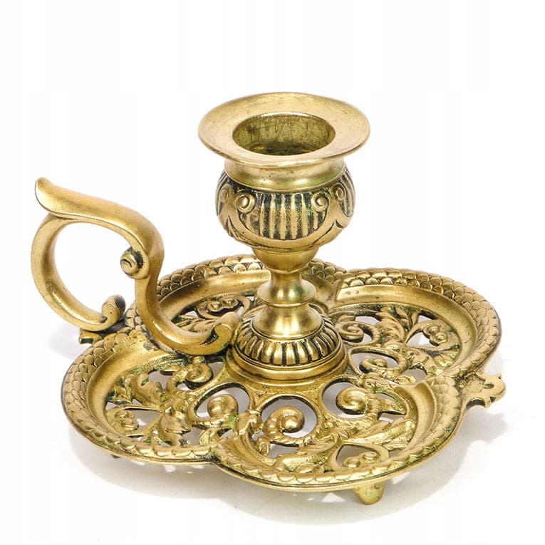 Chamberstick, gold, gilt brass, France, 19th century - 363634