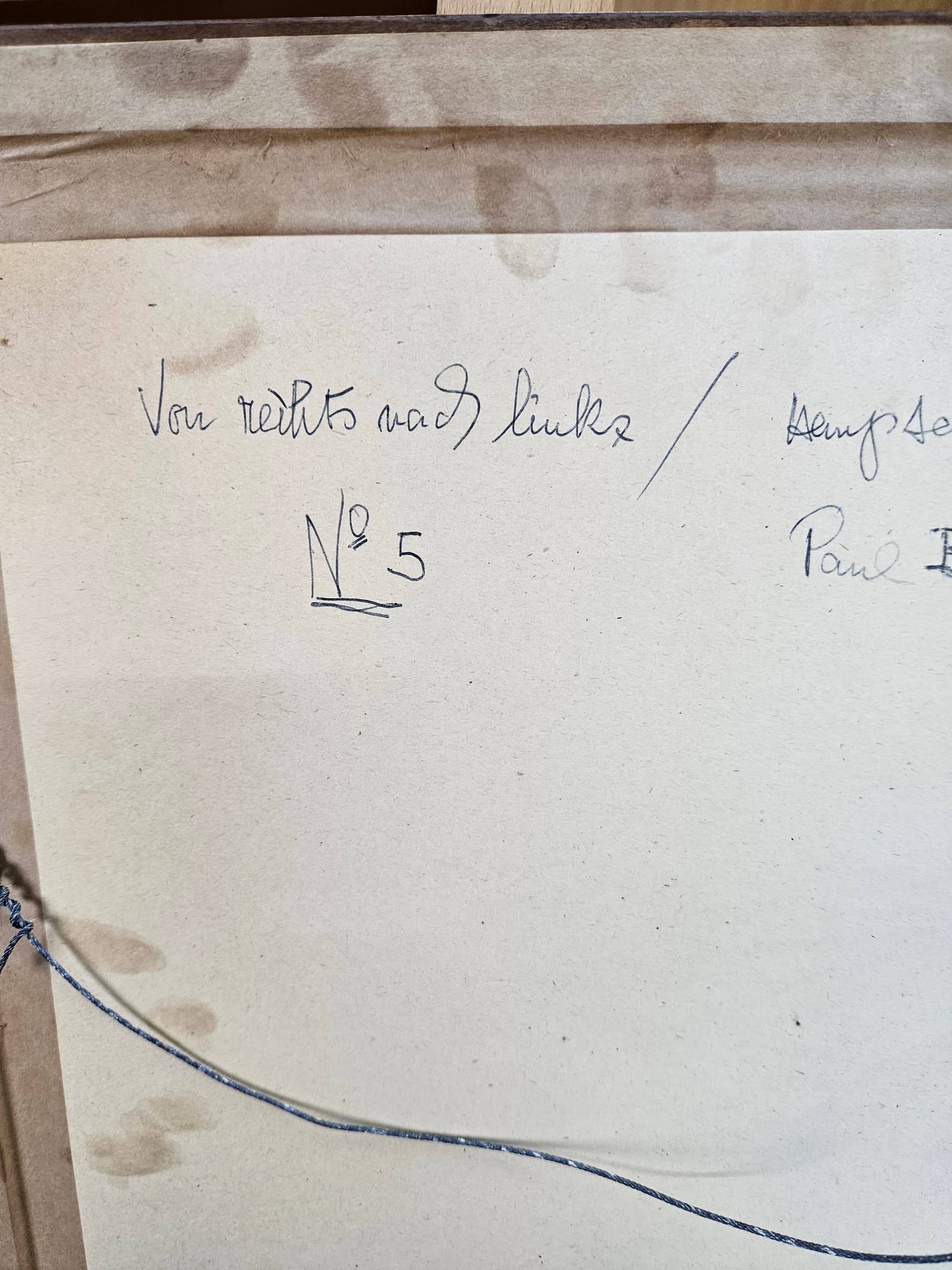 Rysunek Zum Staneburg, kreda czarna, papier, art. P. Bach, Niemcy, początek XX w. - 363647