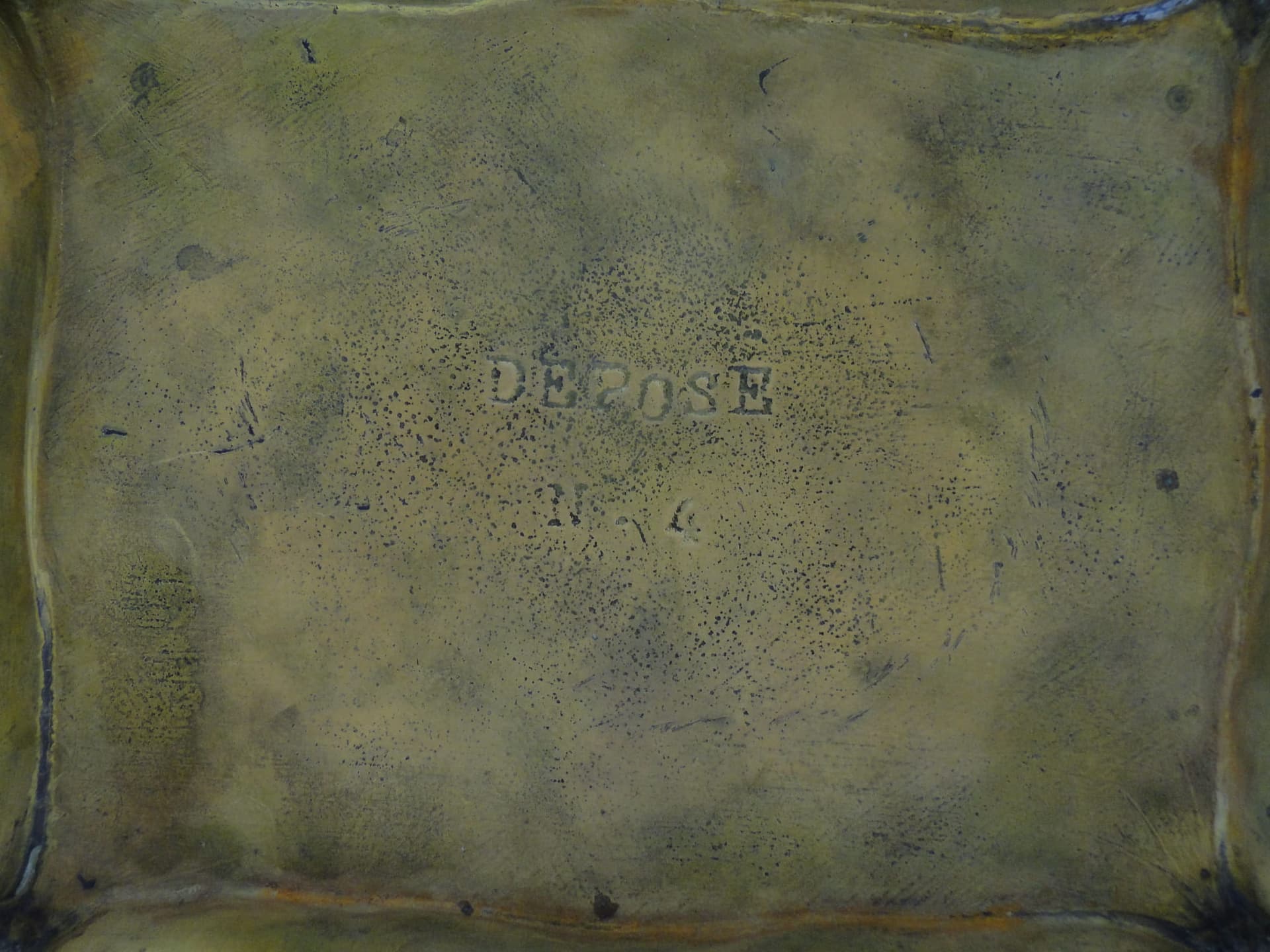 Pudełko na biżuterię, złoty metal, plusz czerwony, Francja, XIX w. - 363651