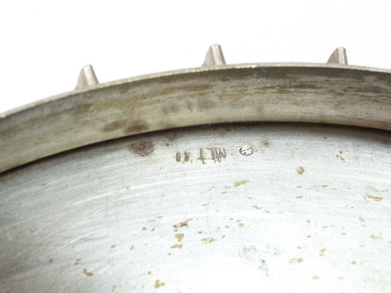 Gabinetowy zestaw do palenia tytoniu, srebrny biały metal platerowany srebrem, Imago Artis, Polska, lata 50. - 363743