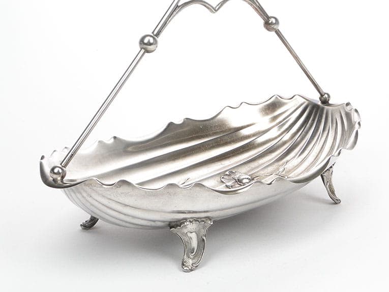 Art Nouveau jardinière, silver brass, WMF, Germany, 19th century - 363915