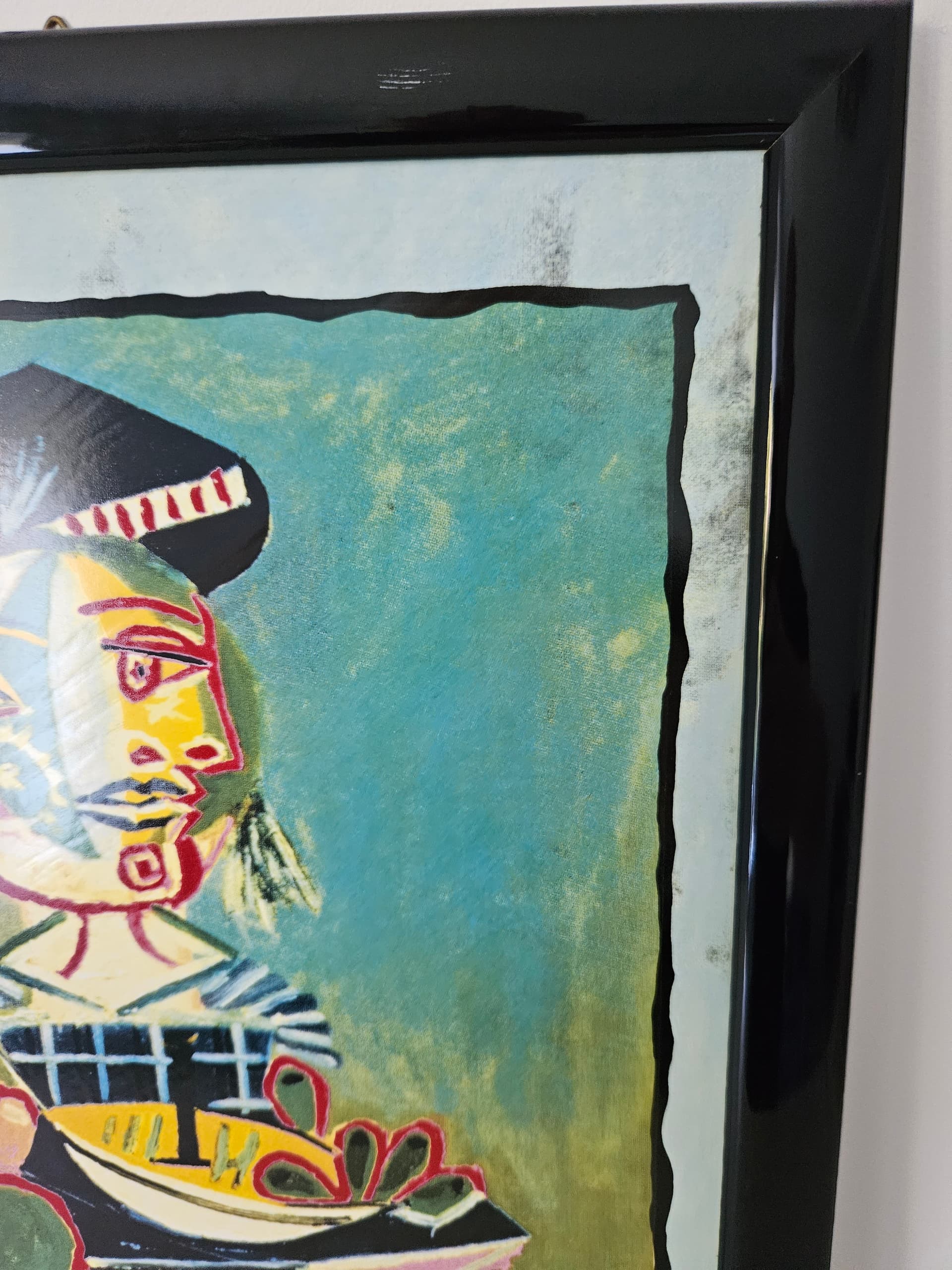 Art print Maja with a Boat 43.6x29.7 cm, ceramic, by P. Picasso, Germany, 1990s. - 364055
