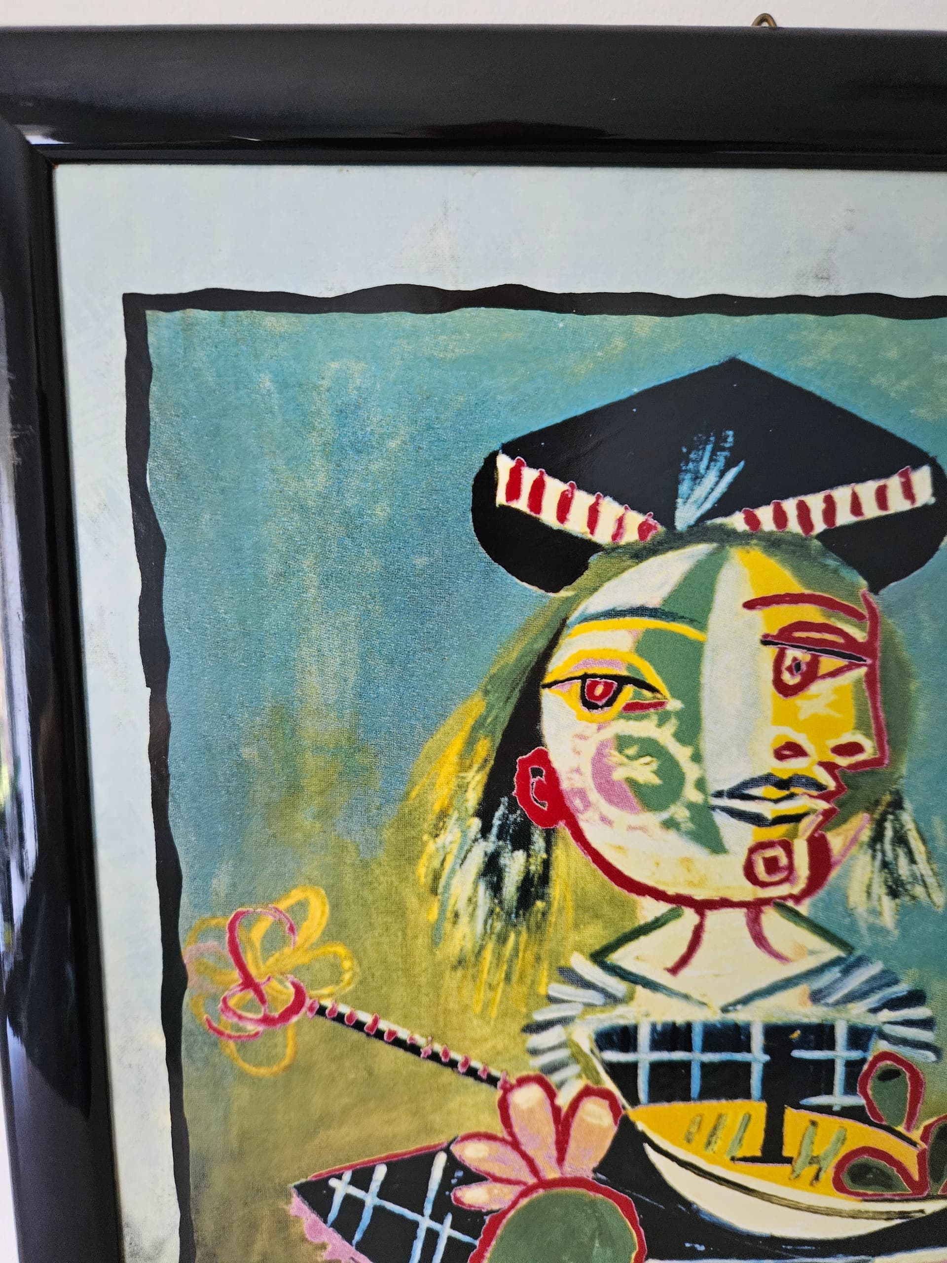 Art print Maja with a Boat 43.6x29.7 cm, ceramic, by P. Picasso, Germany, 1990s. - 364052
