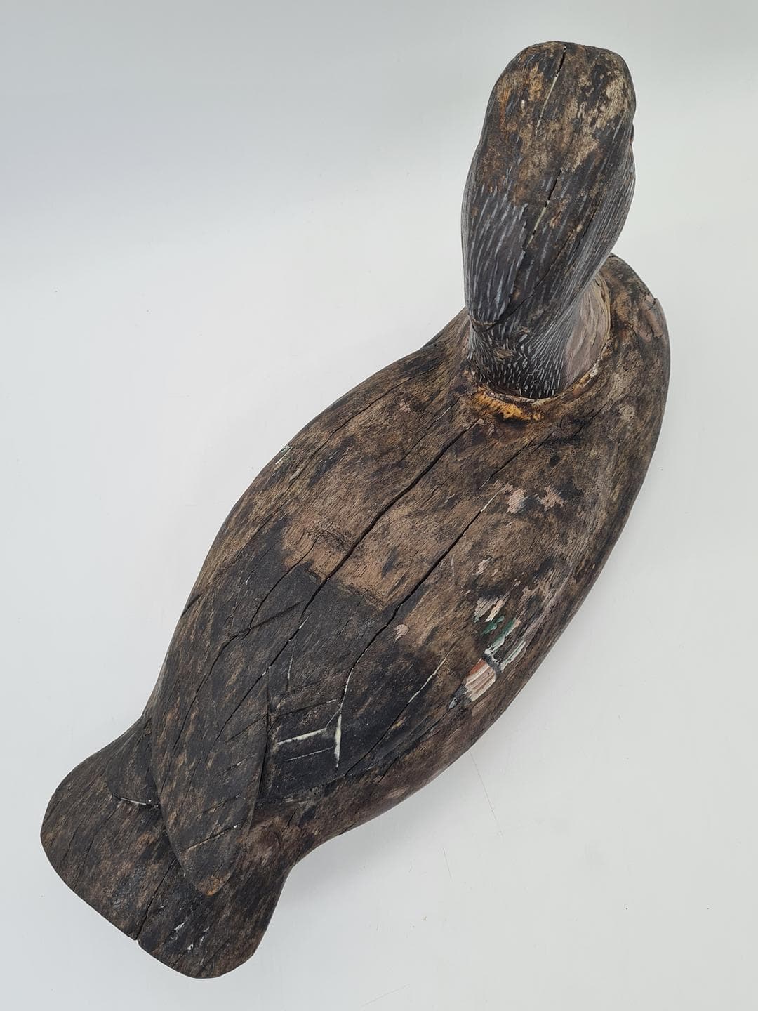 Duck Decoy, brown, wood, Northern or Central Europe, 19th c. - 364333