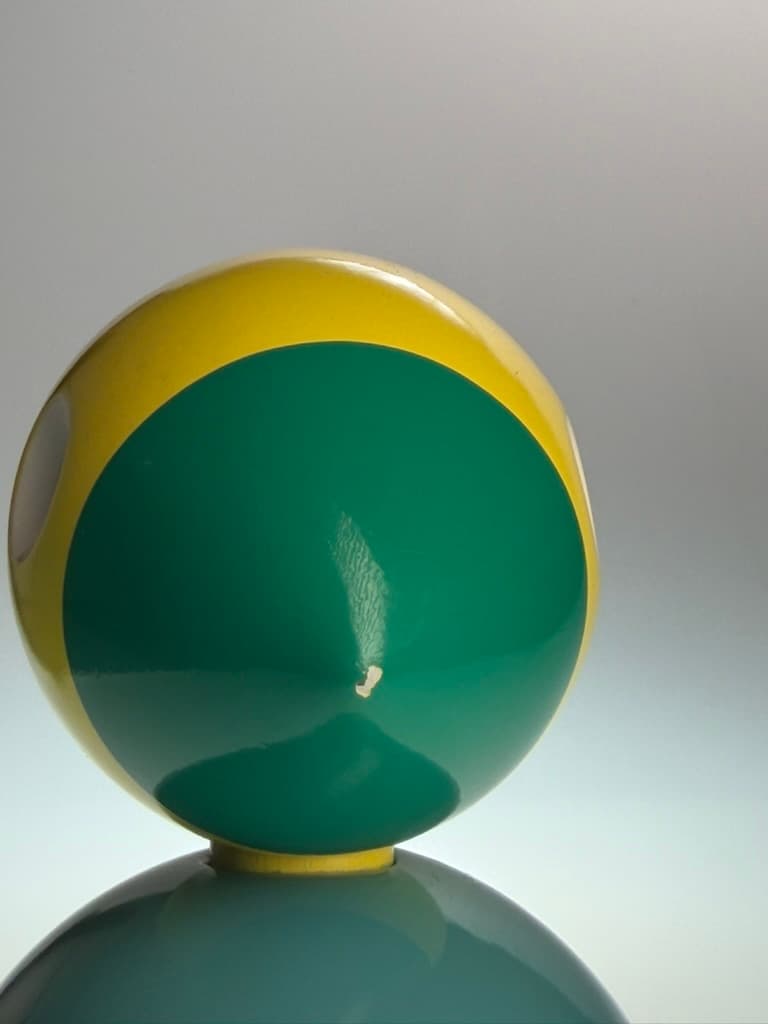 Bird figurine, turquoise yellow green, wood, by K. Bojesen, Denmark, early 20th century - 364490