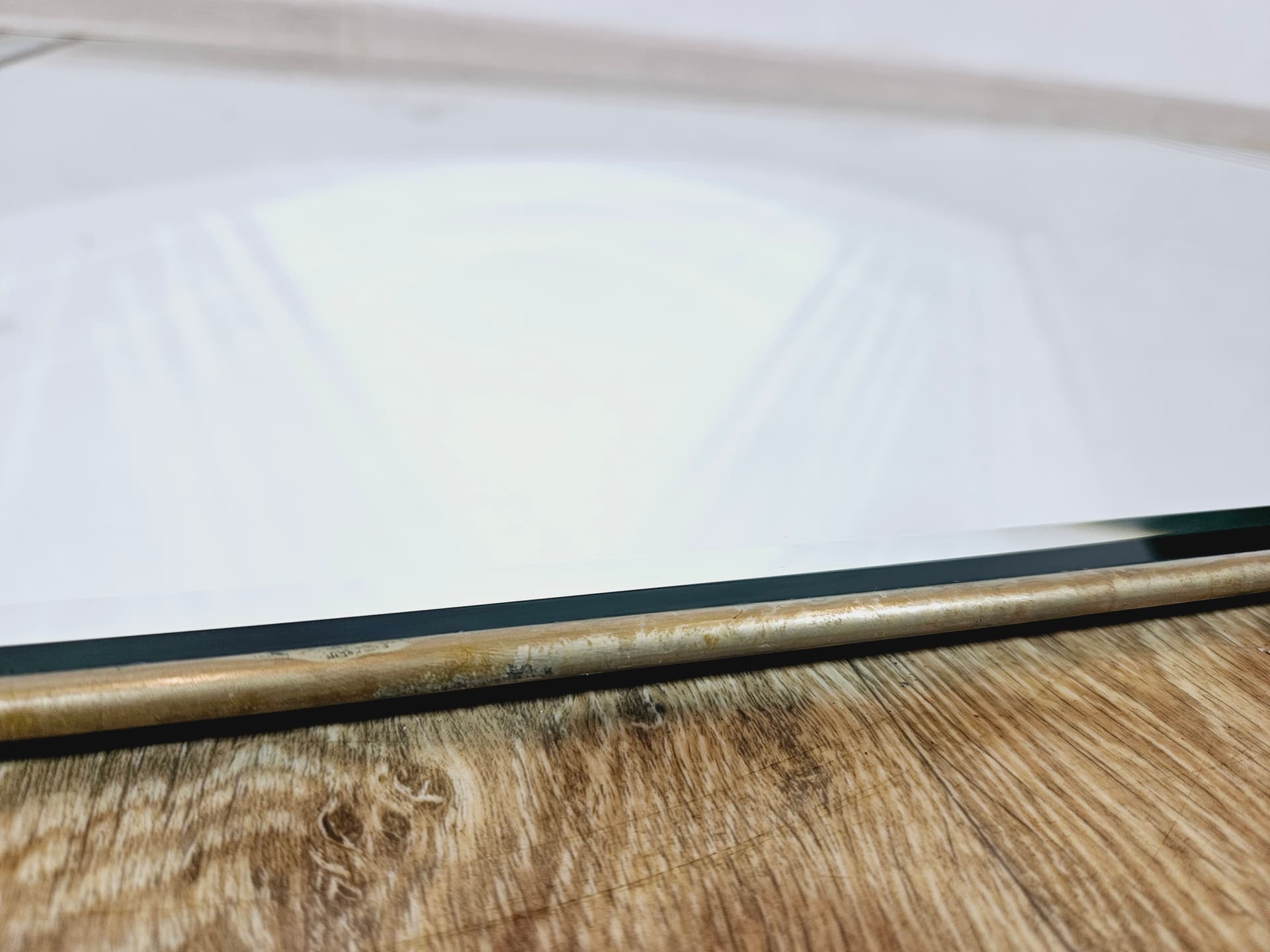 Wall mirror Art Deco, silver glass, Germany, 1980s - 365053