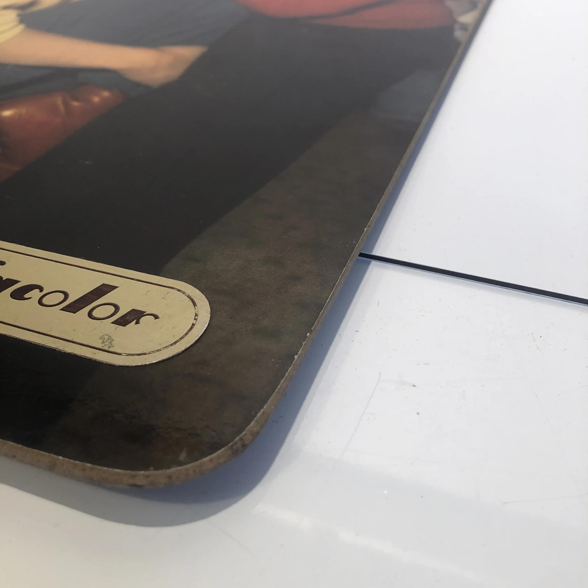 Reklama ścienna Agfacolor, multikolor, drewno, Niemcy, lata 70. - 26767