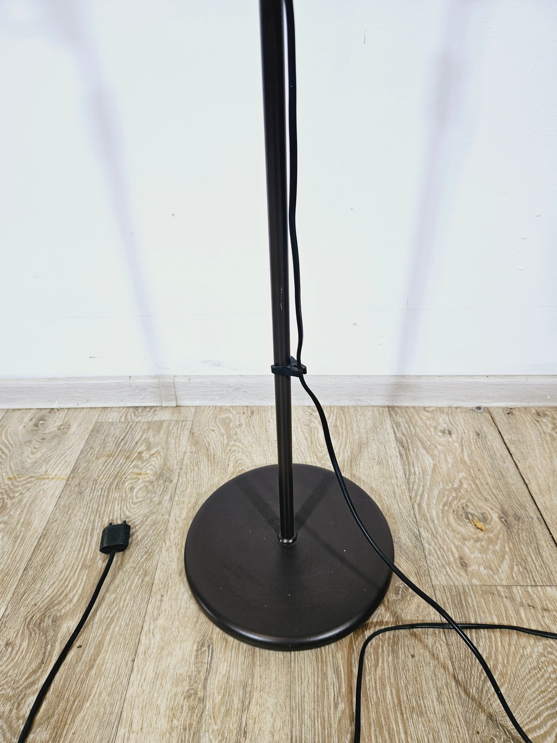 Floor lamp, black metal, Germany, 1960s. - 365145