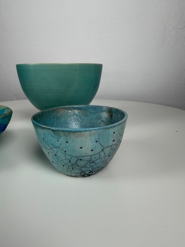Set of four bowls, ceramic, Denmark, 1980s. - 365298