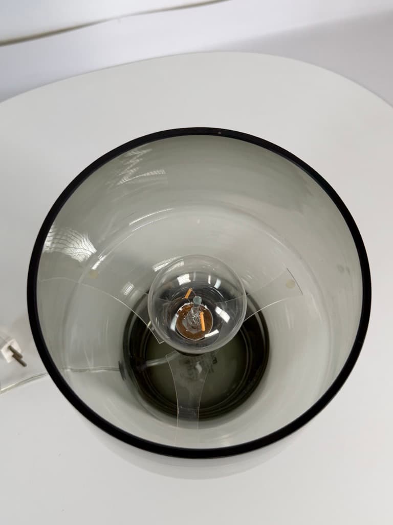 Table lamp Cosy in Grey, grey glass, by H. Koskinen, Muuto, Denmark - 365454