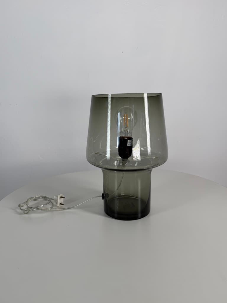 Table lamp Cosy in Grey, grey glass, by H. Koskinen, Muuto, Denmark - 365453