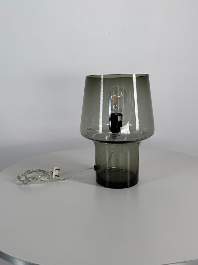 Table lamp Cosy in Grey, grey glass, by H. Koskinen, Muuto, Denmark - 365450