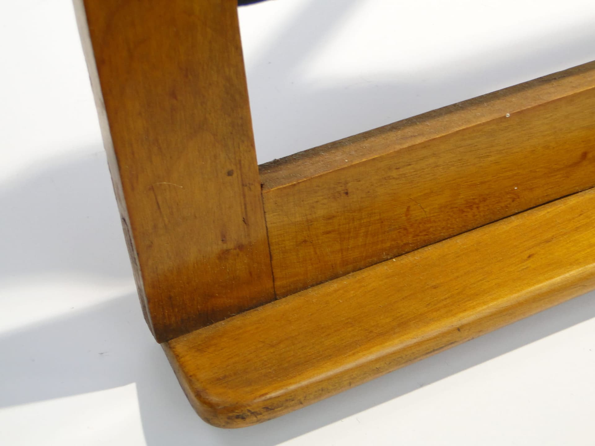 Book Stand Biedermeier, brown wood, black detail, Poland, 1840s - 365530