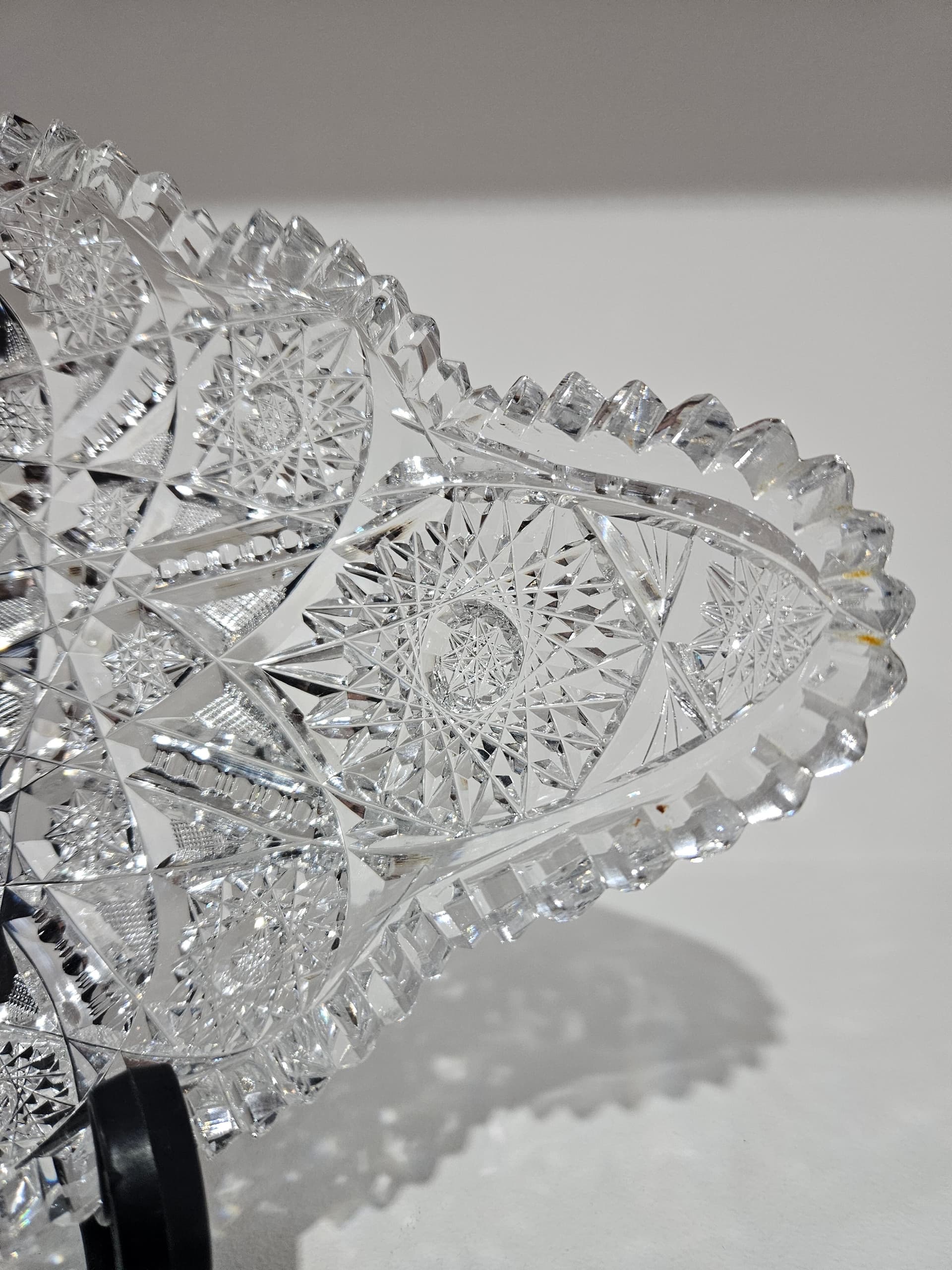 Bowl American Brilliant Cut Glass, clear crystal, USA, 1920s - 366092