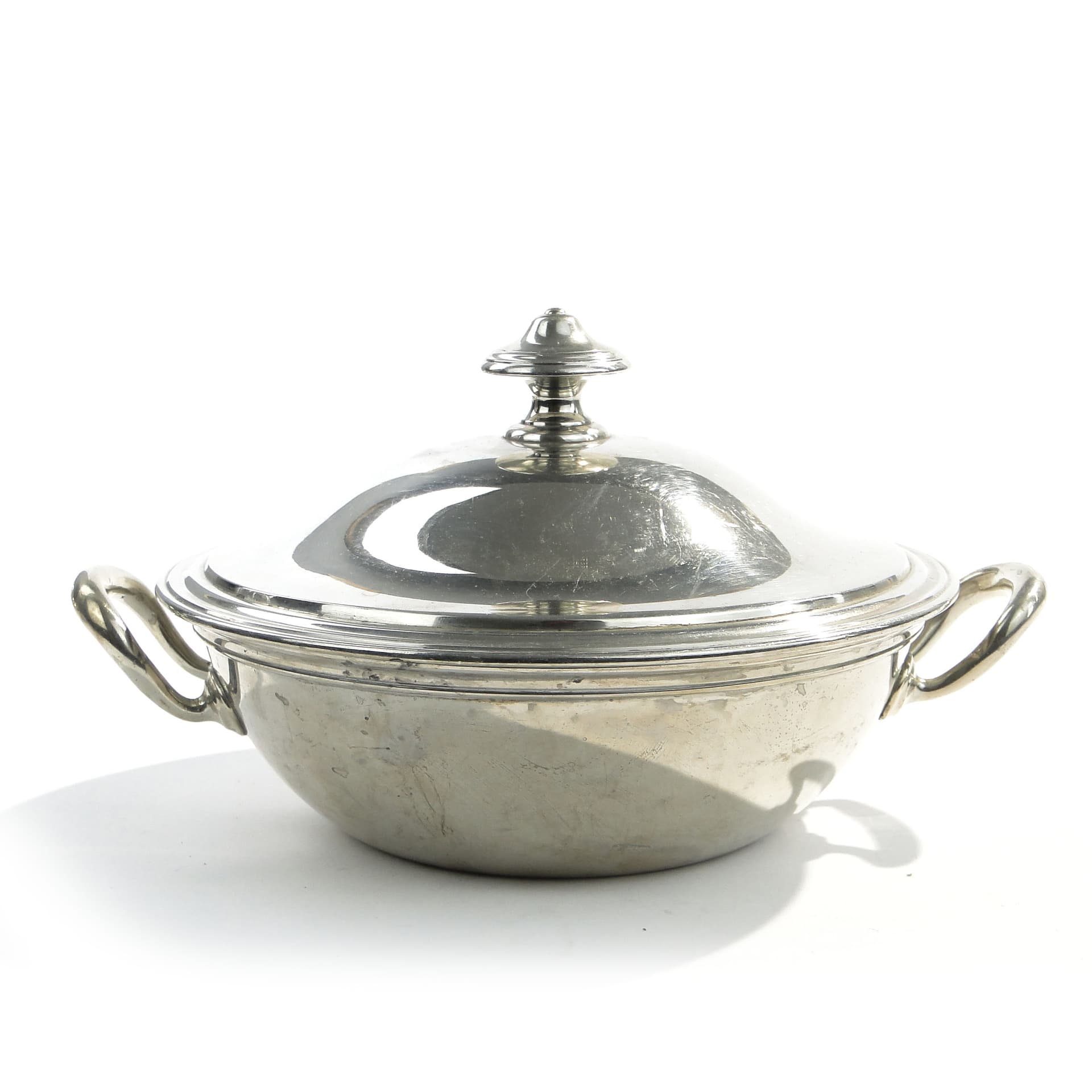 Serving vessel, silver-plated brass, Norblin, Poland, early 20th century - 366277