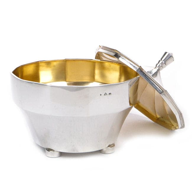 Bonbonniere Art Deco, silver silver, gilding gold, Czechia, 1920s - 366562