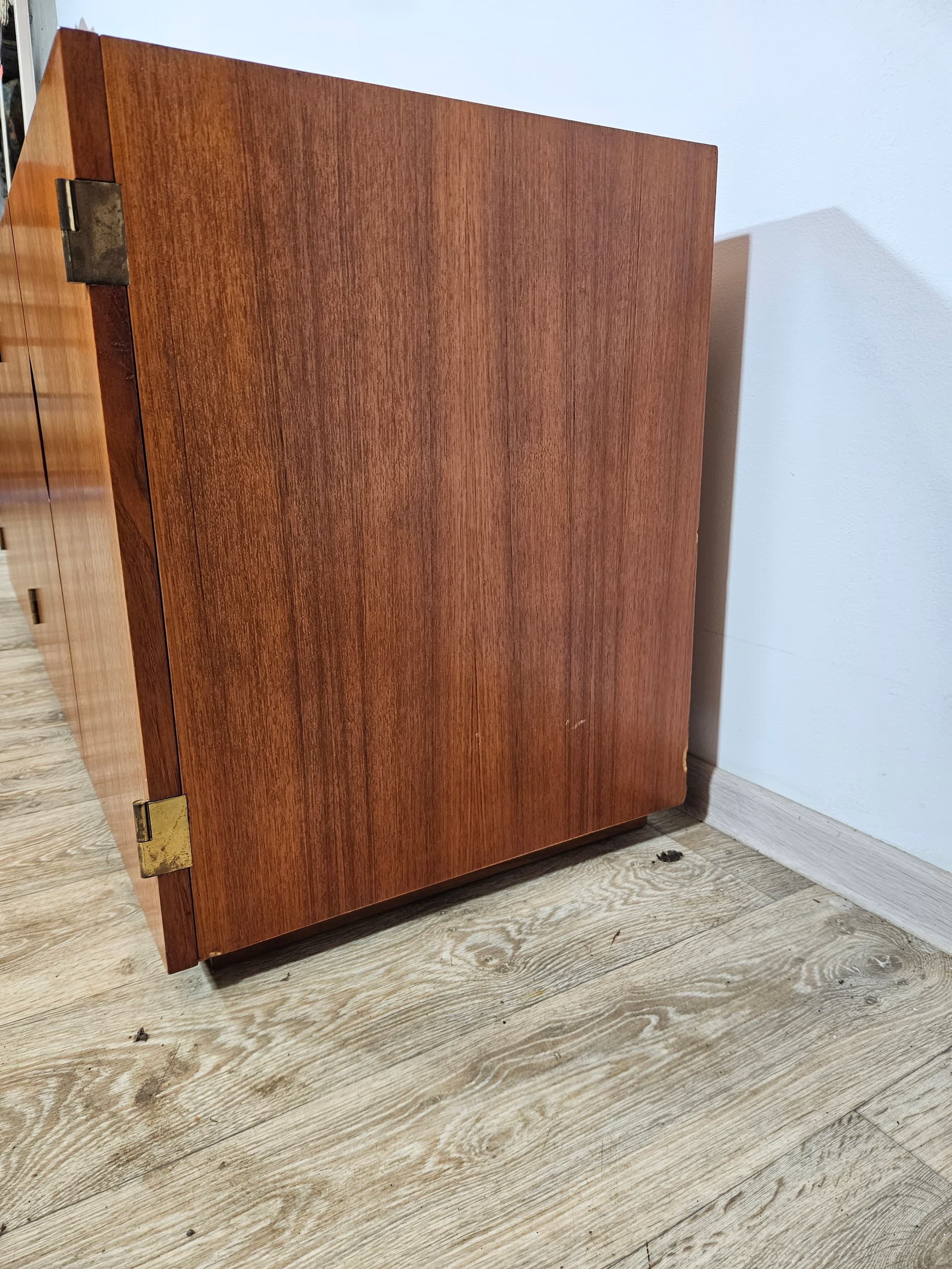Komoda, teak brązowy, Dania, lata 60. - 366797