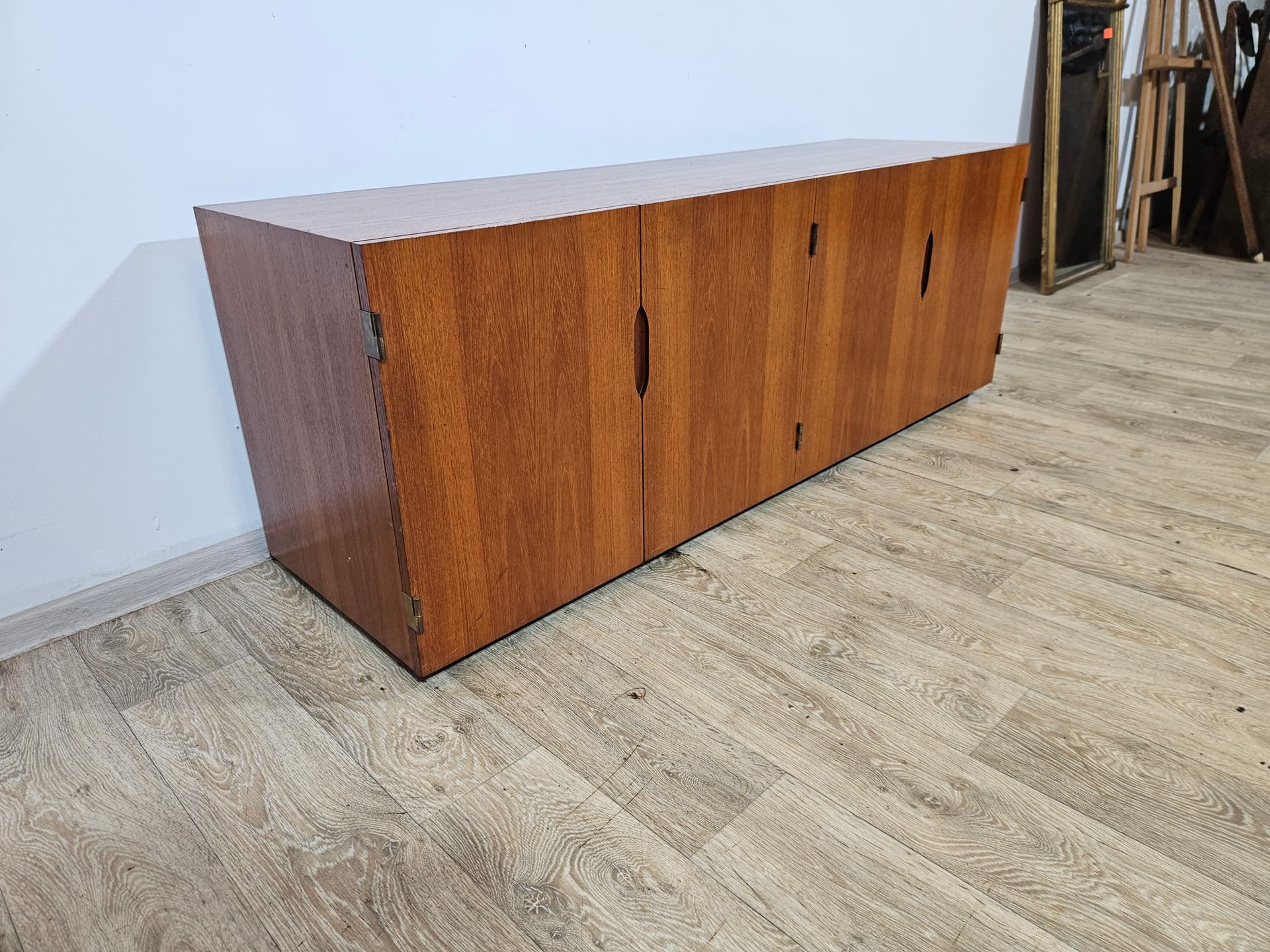 Komoda, teak brązowy, Dania, lata 60. - 366785