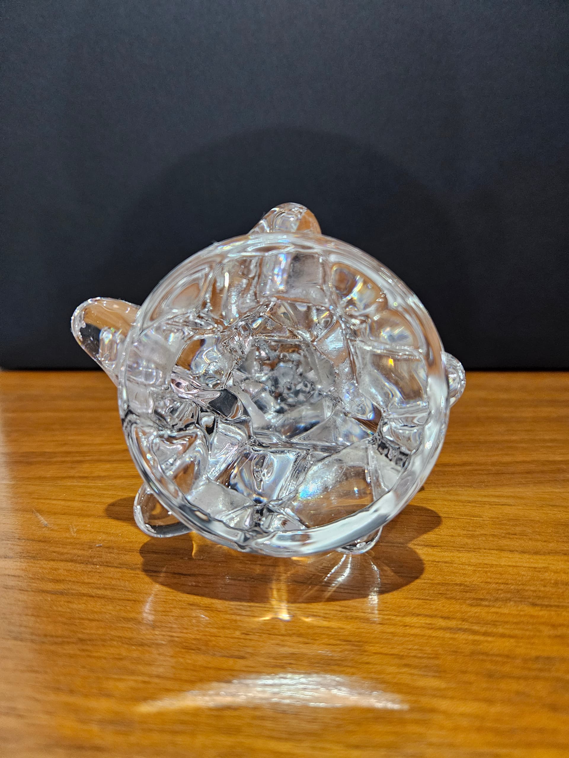 Figurine Christmas Tree, clear crystal, Daum France, France, 1980s. - 366804