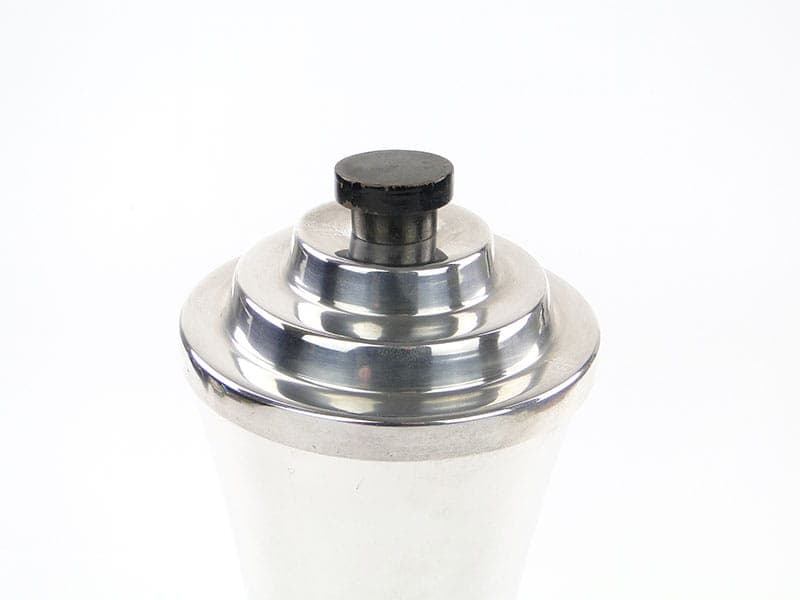 Carafe Art Deco, silver, black wood, Sandrik, Slovakia, 1920s. - 367009