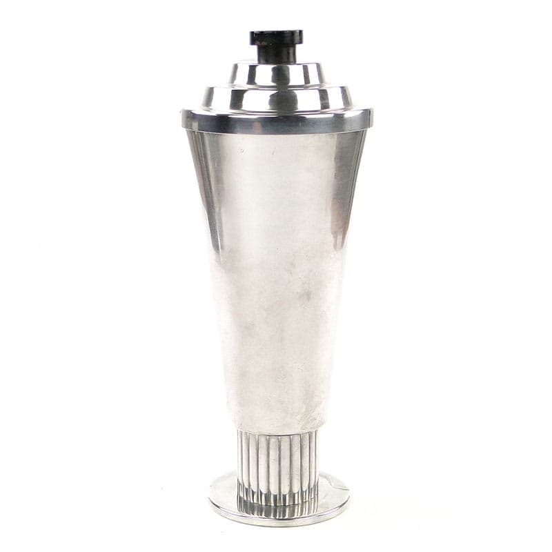 Carafe Art Deco, silver, black wood, Sandrik, Slovakia, 1920s. - 367006