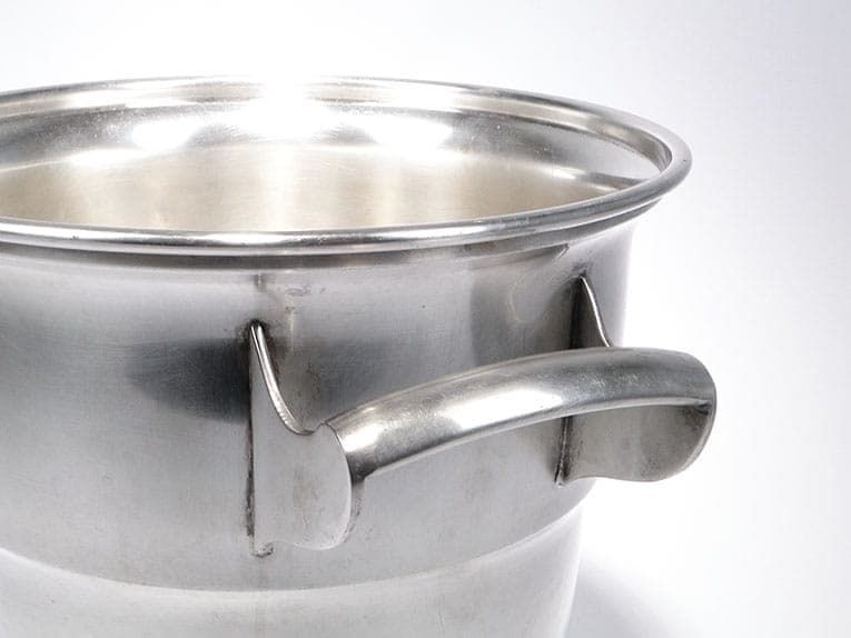 Champagne cooler Art Deco, silver brass, Fraget, Poland, 1920s - 367060
