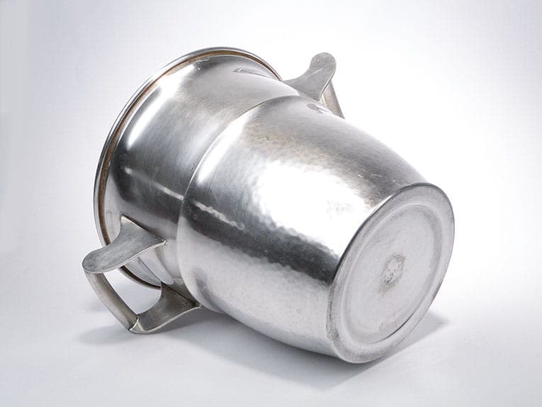 Champagne cooler Art Deco, silver brass, Fraget, Poland, 1920s - 367061