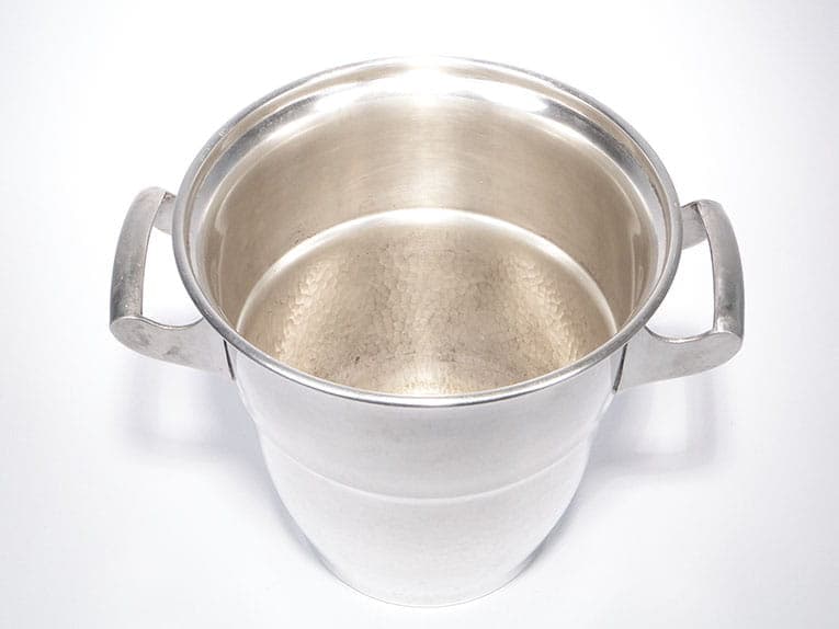 Champagne cooler Art Deco, silver brass, Fraget, Poland, 1920s - 367057