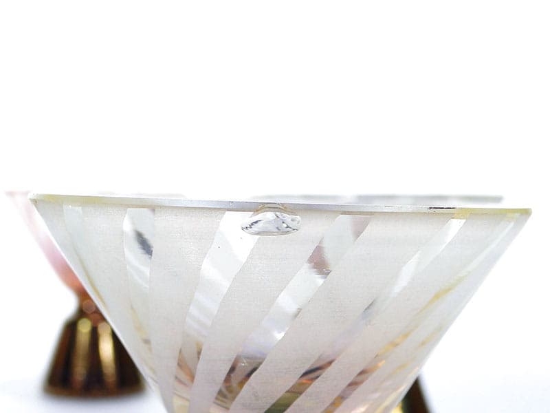 Set of liqueur glasses, crystal, multicolor, Germany, 1930s. - 367099