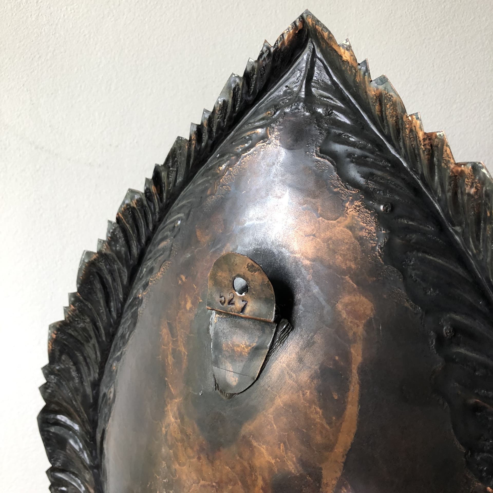 Świecznik ścienny, miedź, Niemcy, lata 60. - 81993