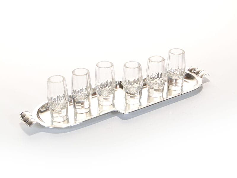 Set of liqueur glasses Art Deco, clear crystal, Germany, 1930s - 367471